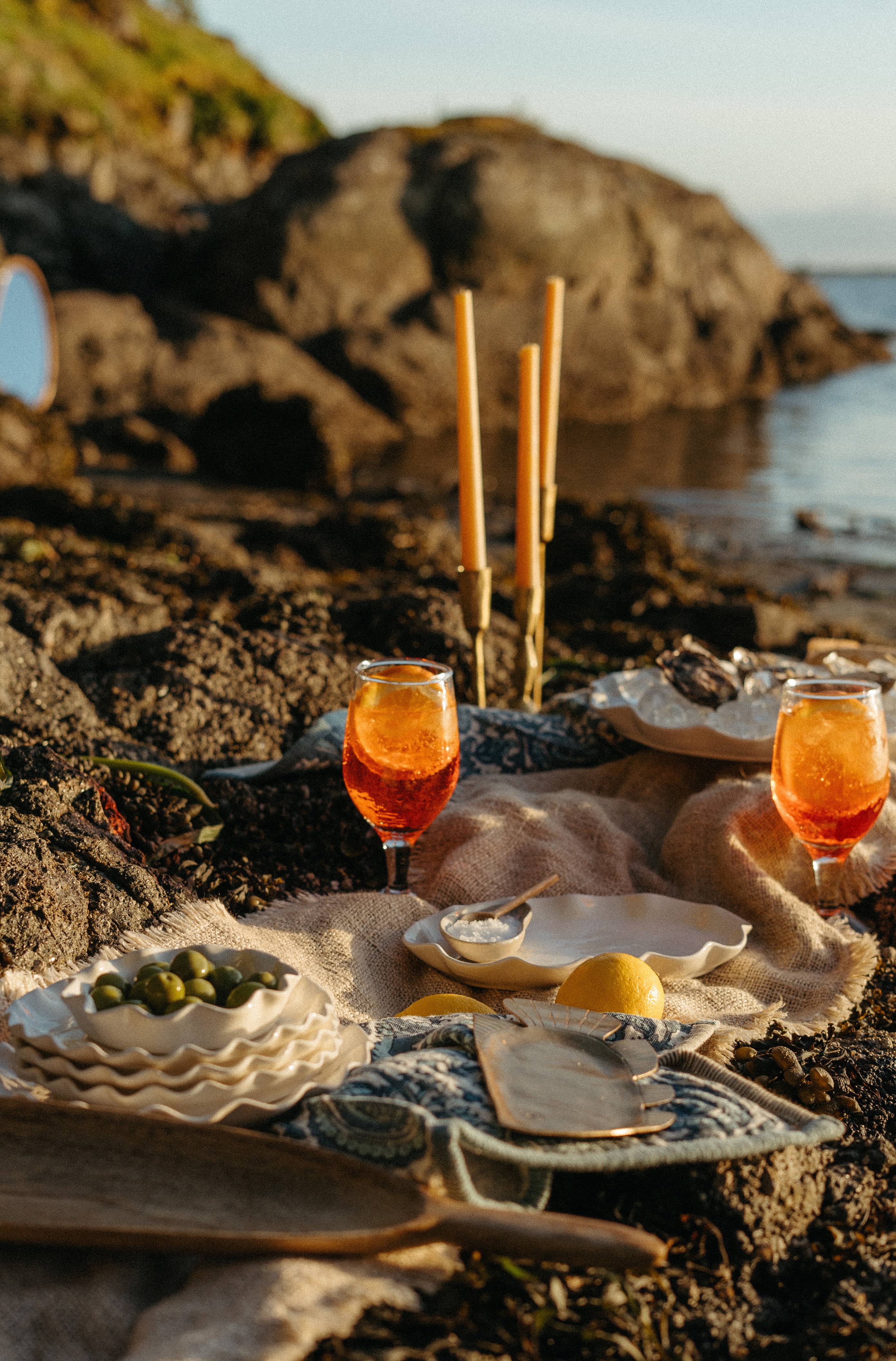 Calypso Scalloped Salad Bowl