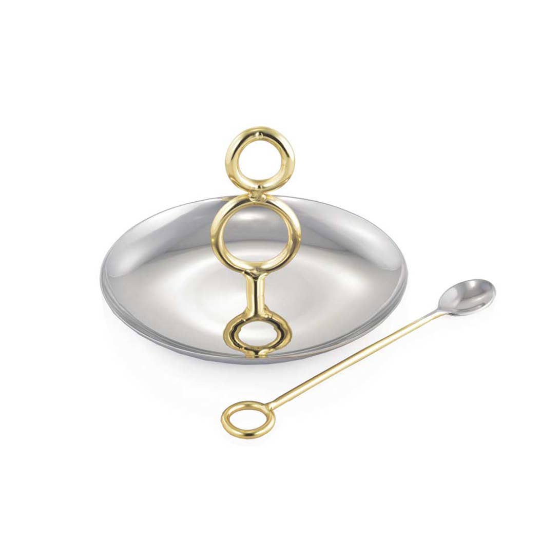 Hoop Canape Server Small