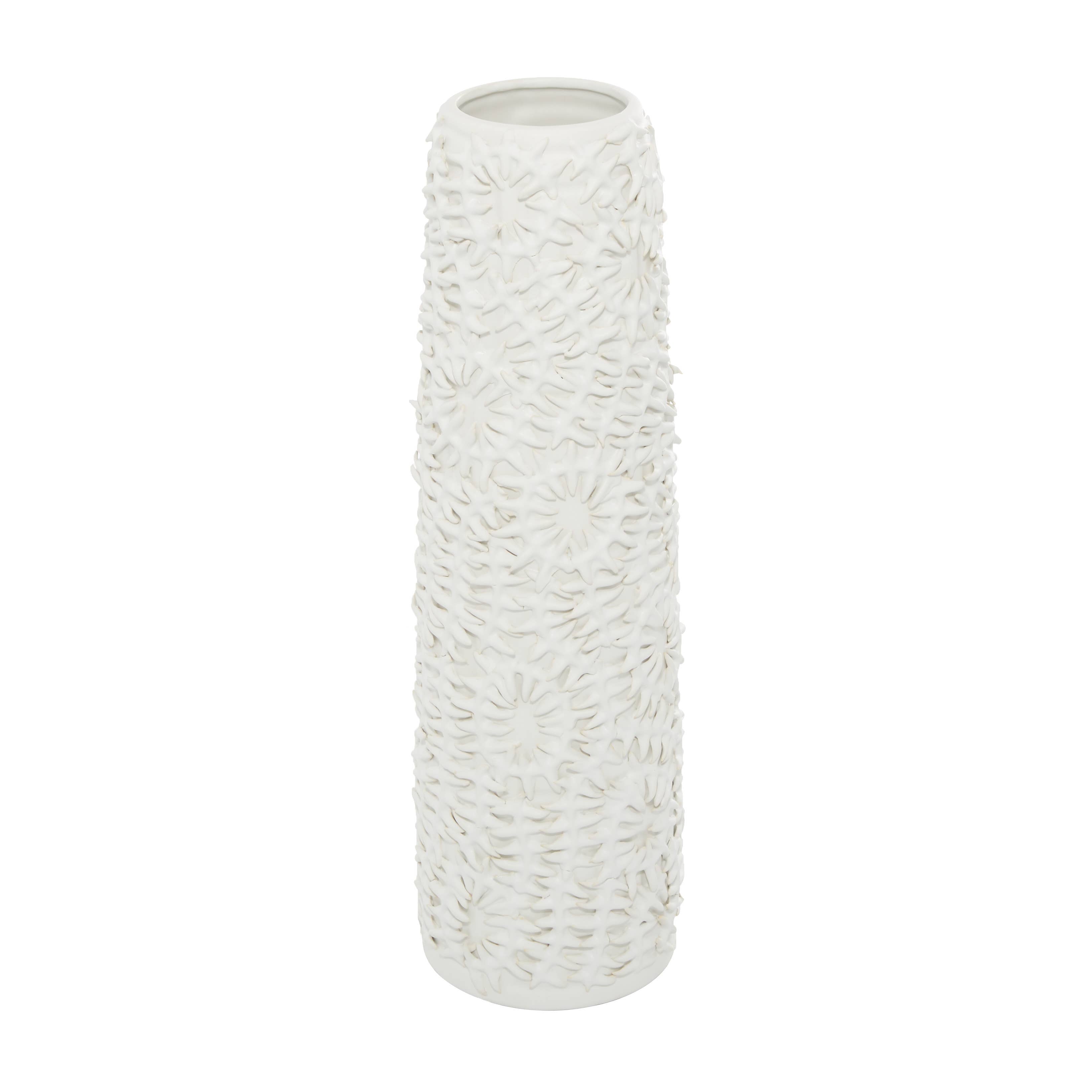 Contemporary White Ceramic Vase
