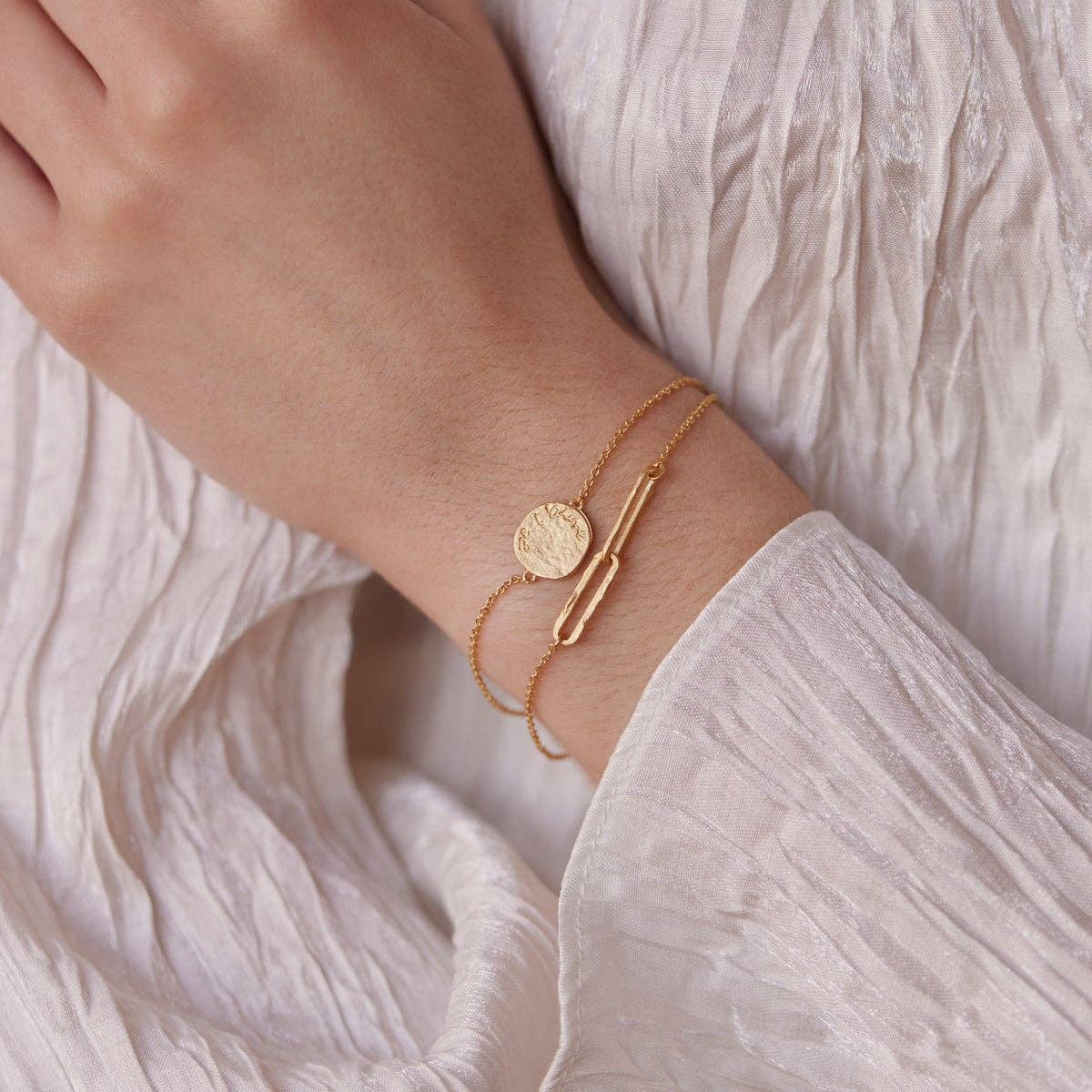 Philéas Bracelet "Je t'aime" | Jewelry Gold Gift Waterproof