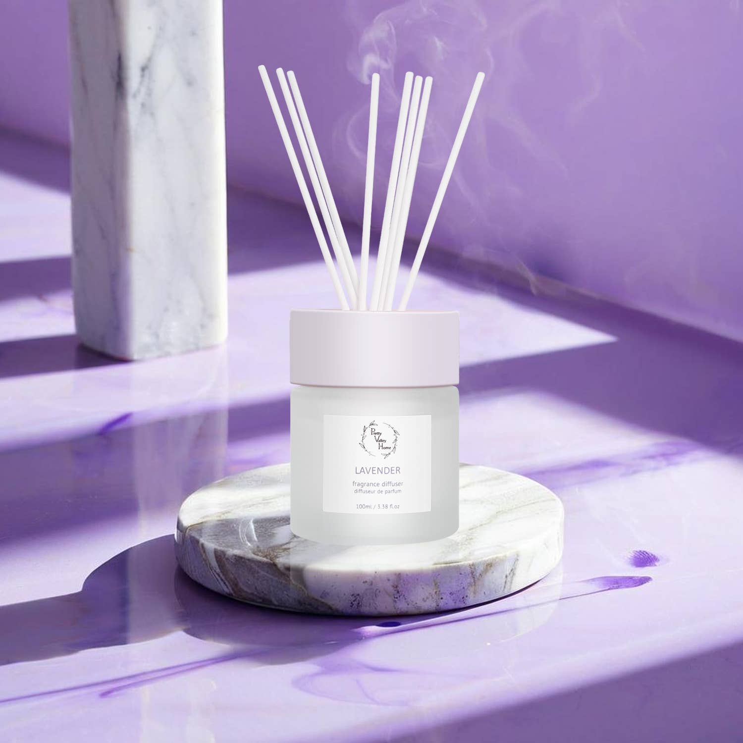 Reed Diffuser Set 100Ml / 3.38fl OZ Gift Box - Lavender