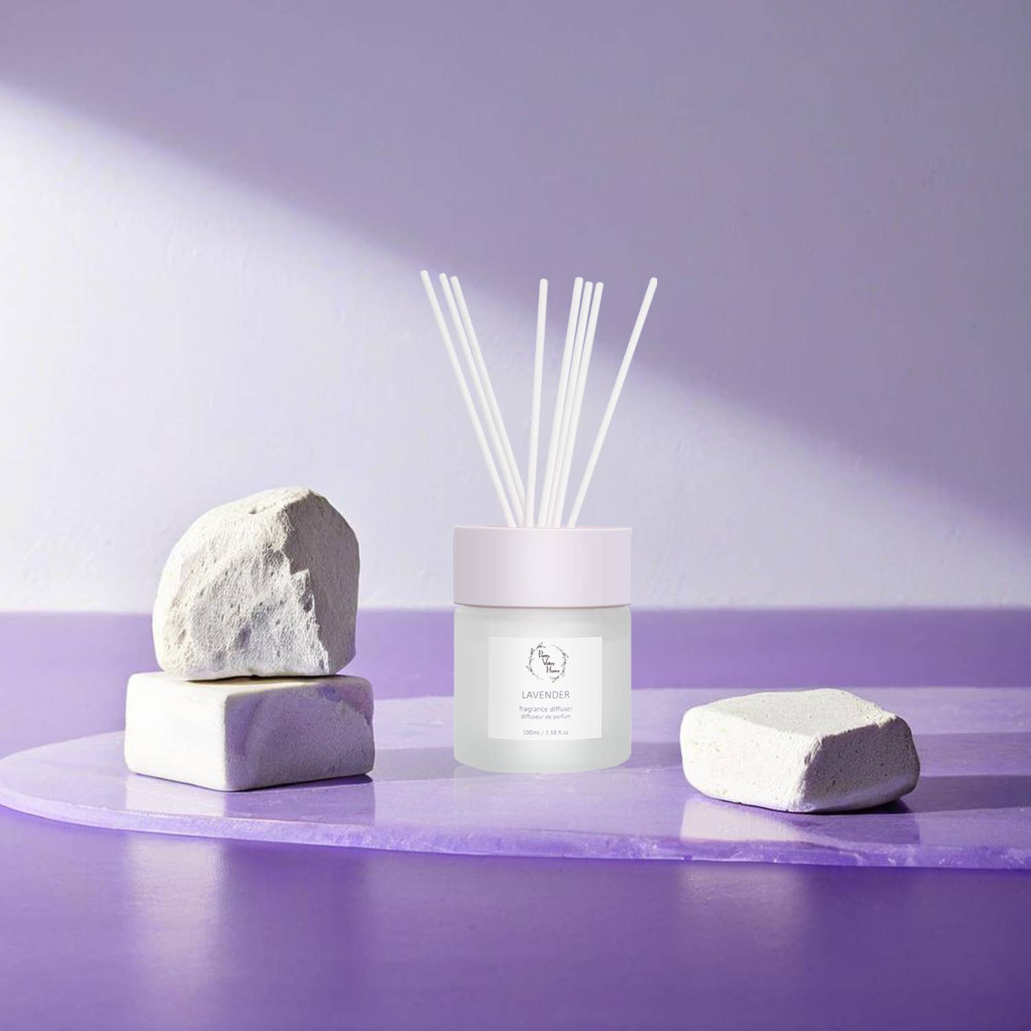 Reed Diffuser Set 100Ml / 3.38fl OZ Gift Box - Lavender