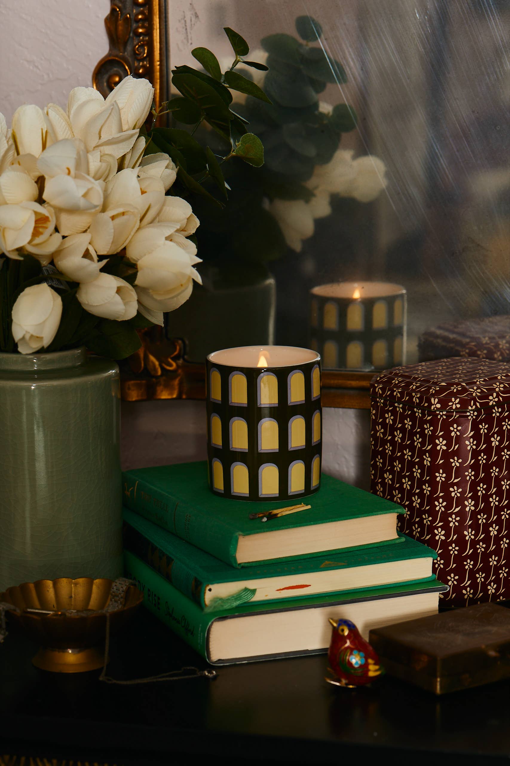 Tama Large Ceramic Jar Candle