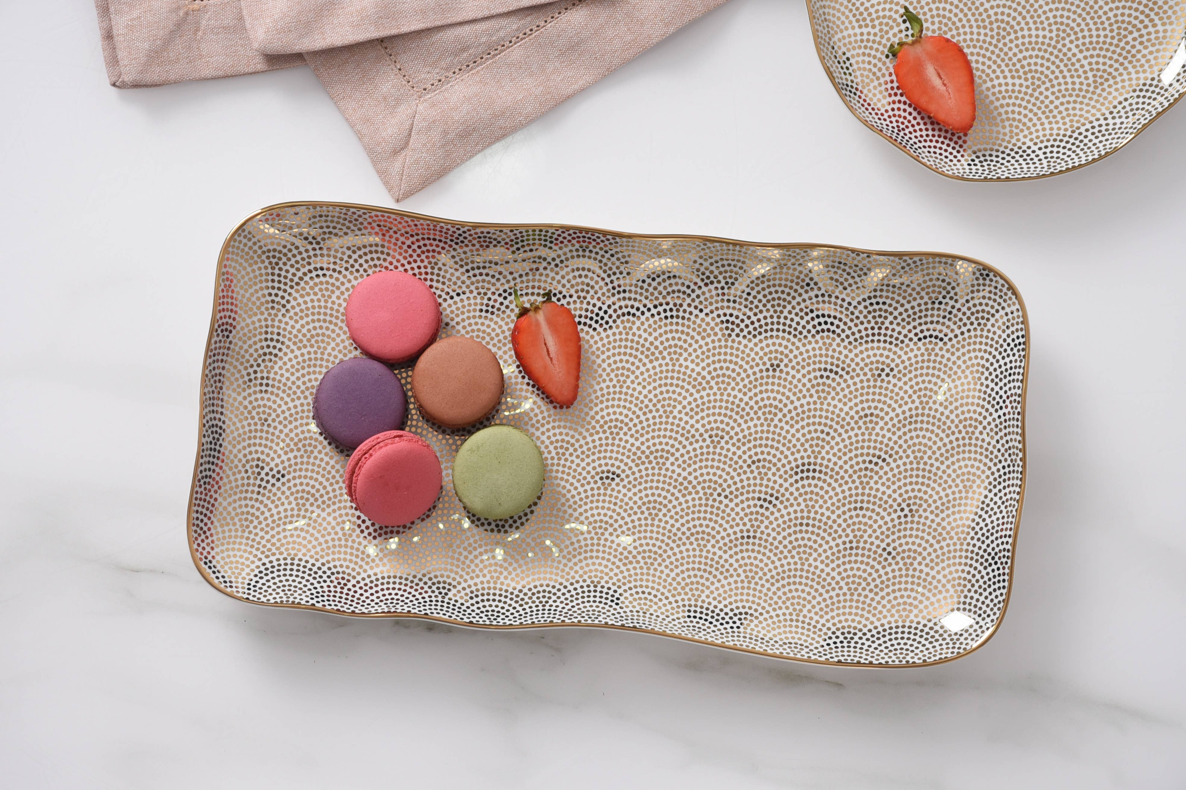 Rectangular Tray with Handles