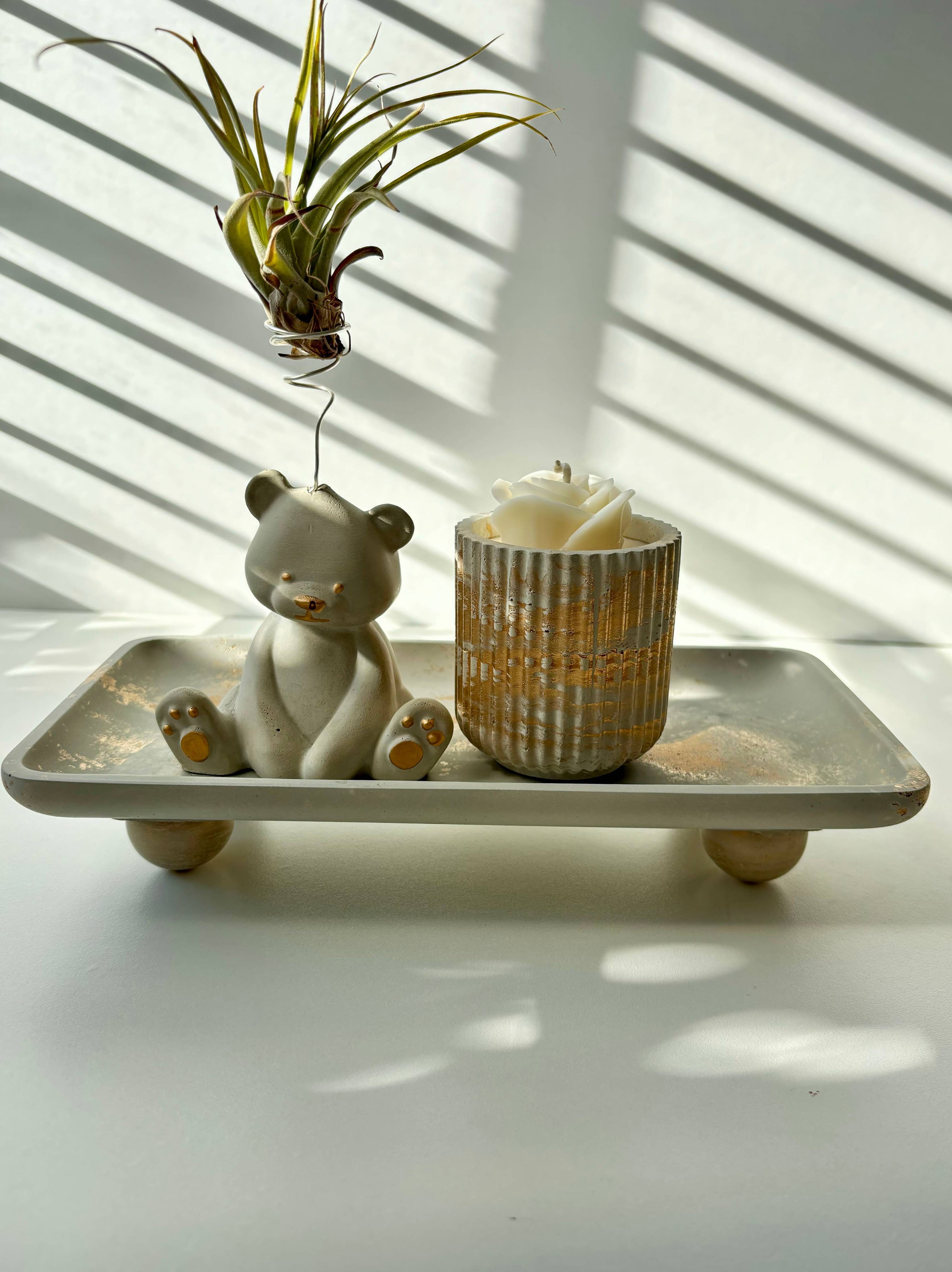 Rectangle Footed Tray