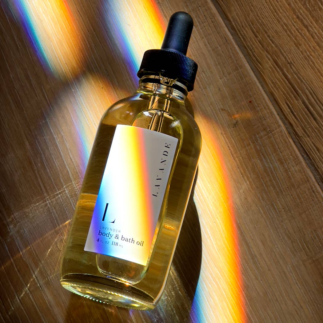 Lavender Body & Bath Oil 4oz