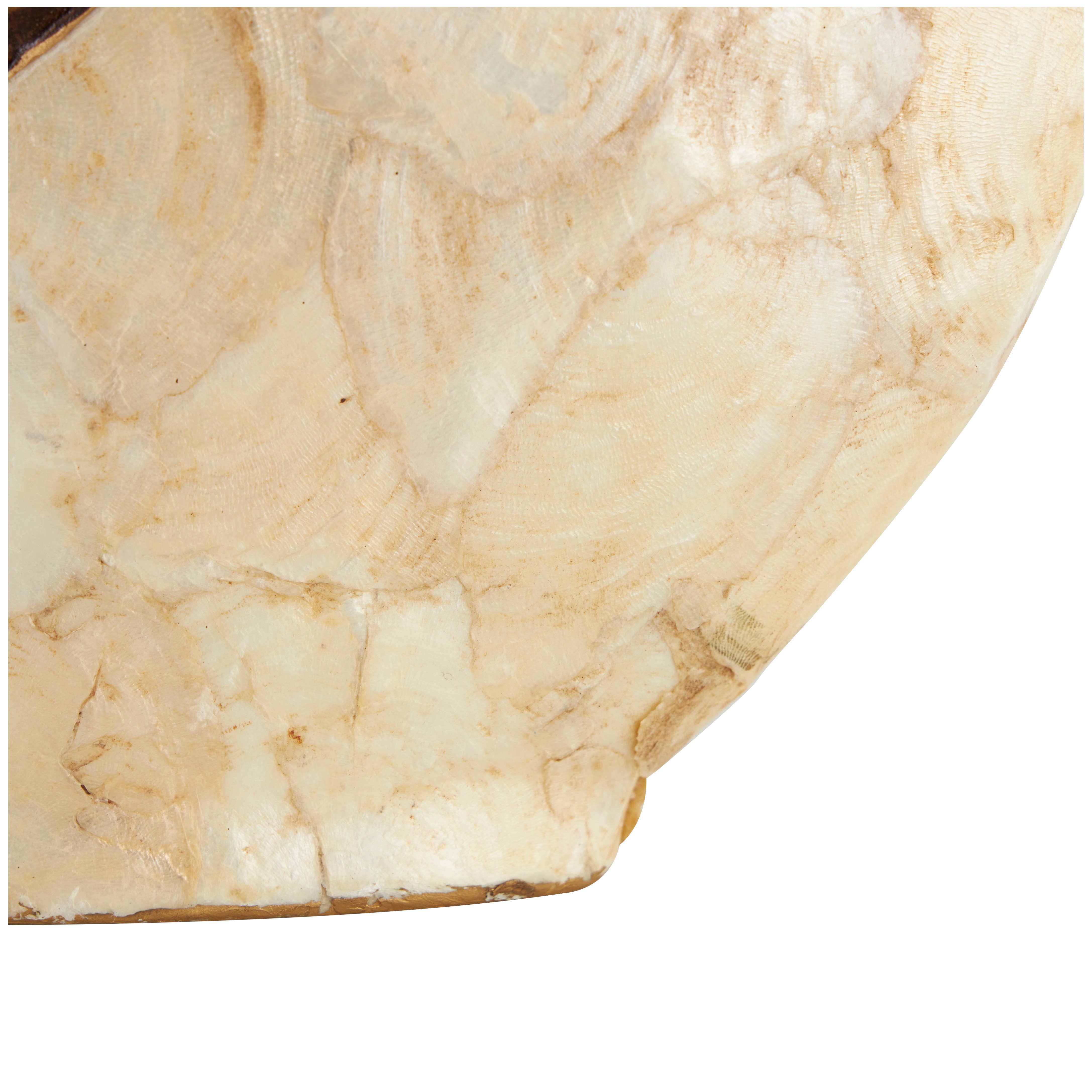 Traditional Brown Ceramic Vase'