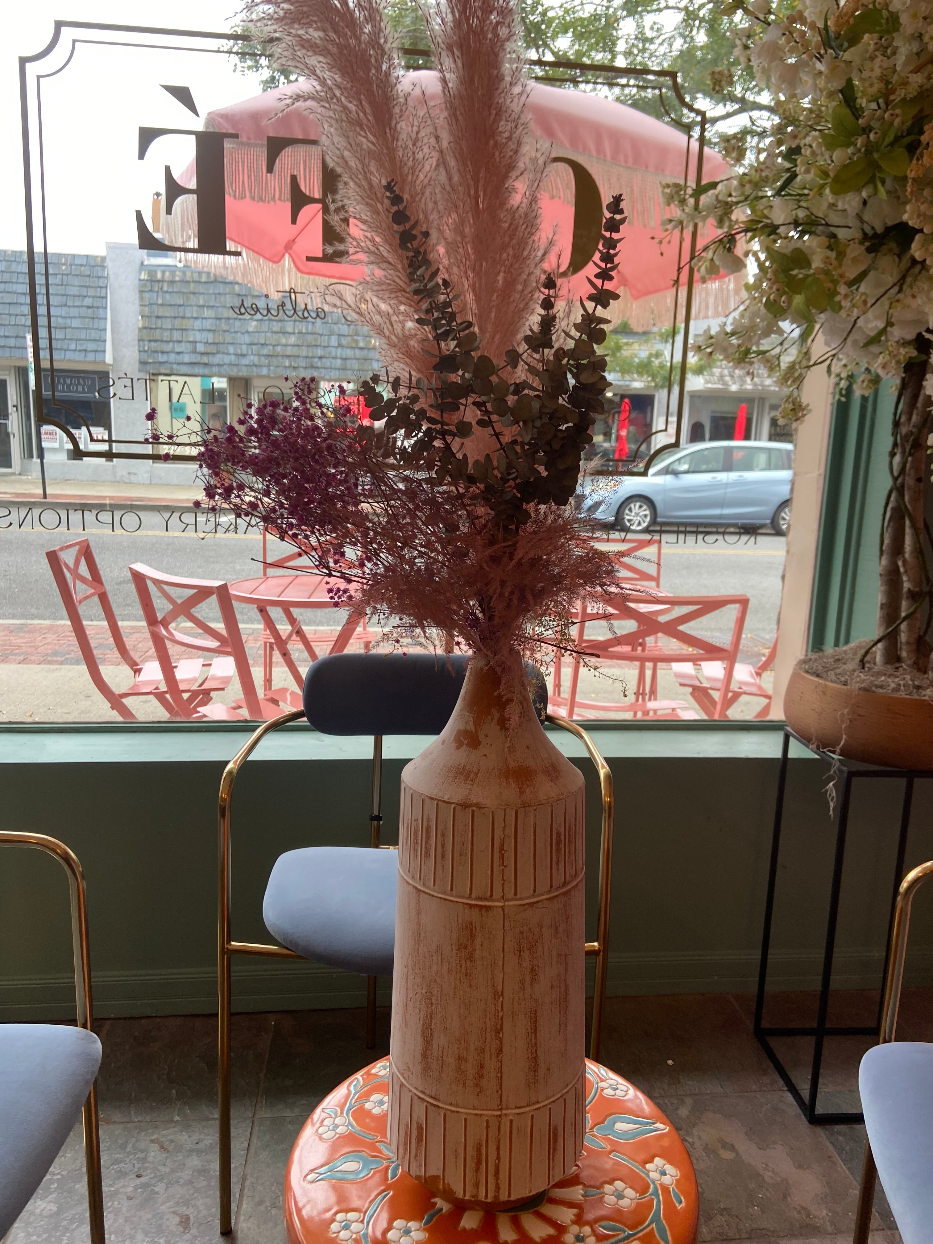 Dried Flowers in Vase