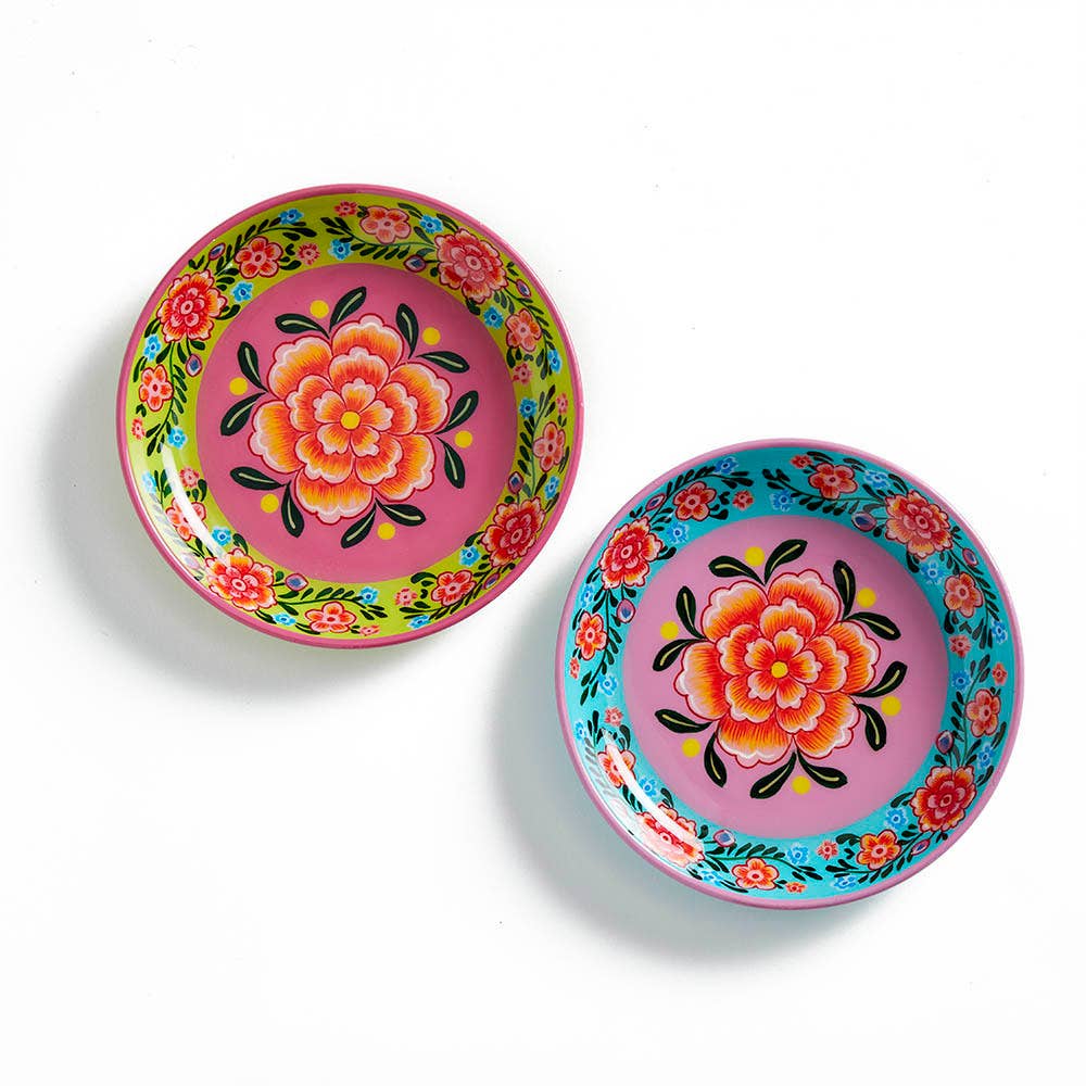 Bright Kashmiri Appetizer Plates