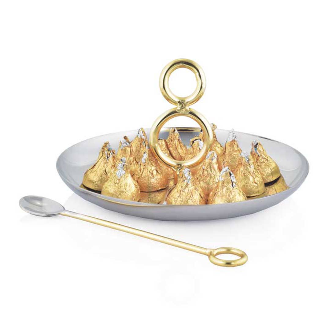 Hoop Canape Server Small