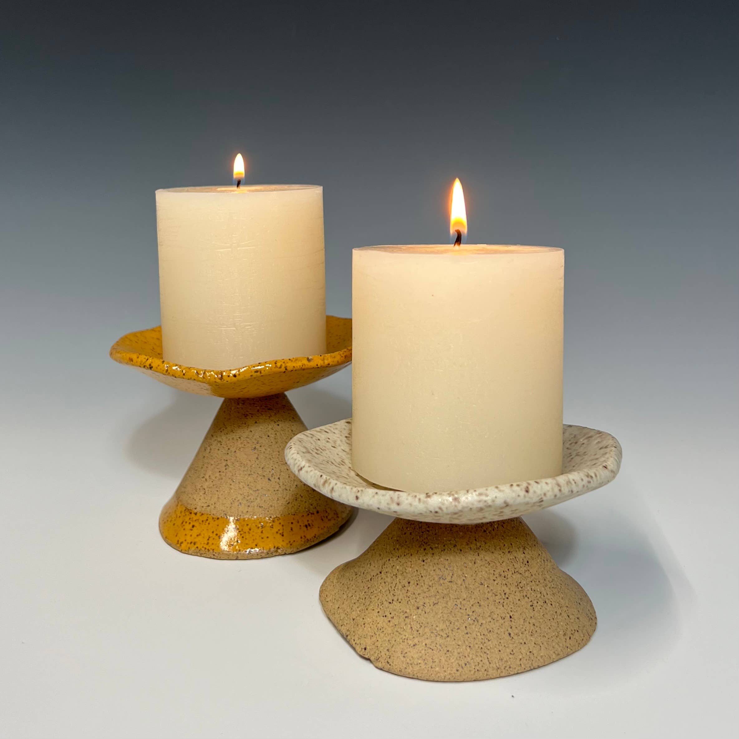 Medium Footed Dish: Agate