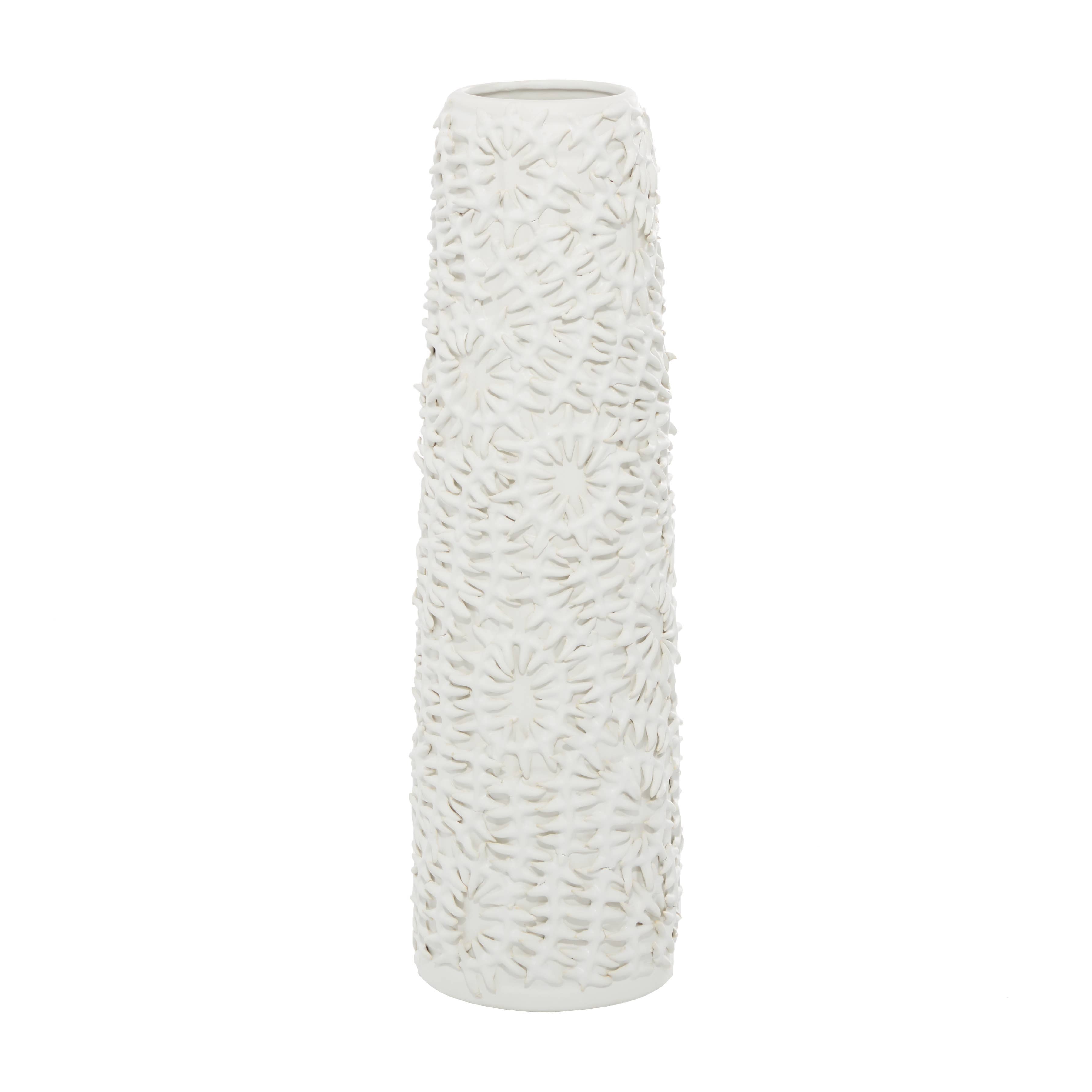Contemporary White Ceramic Vase