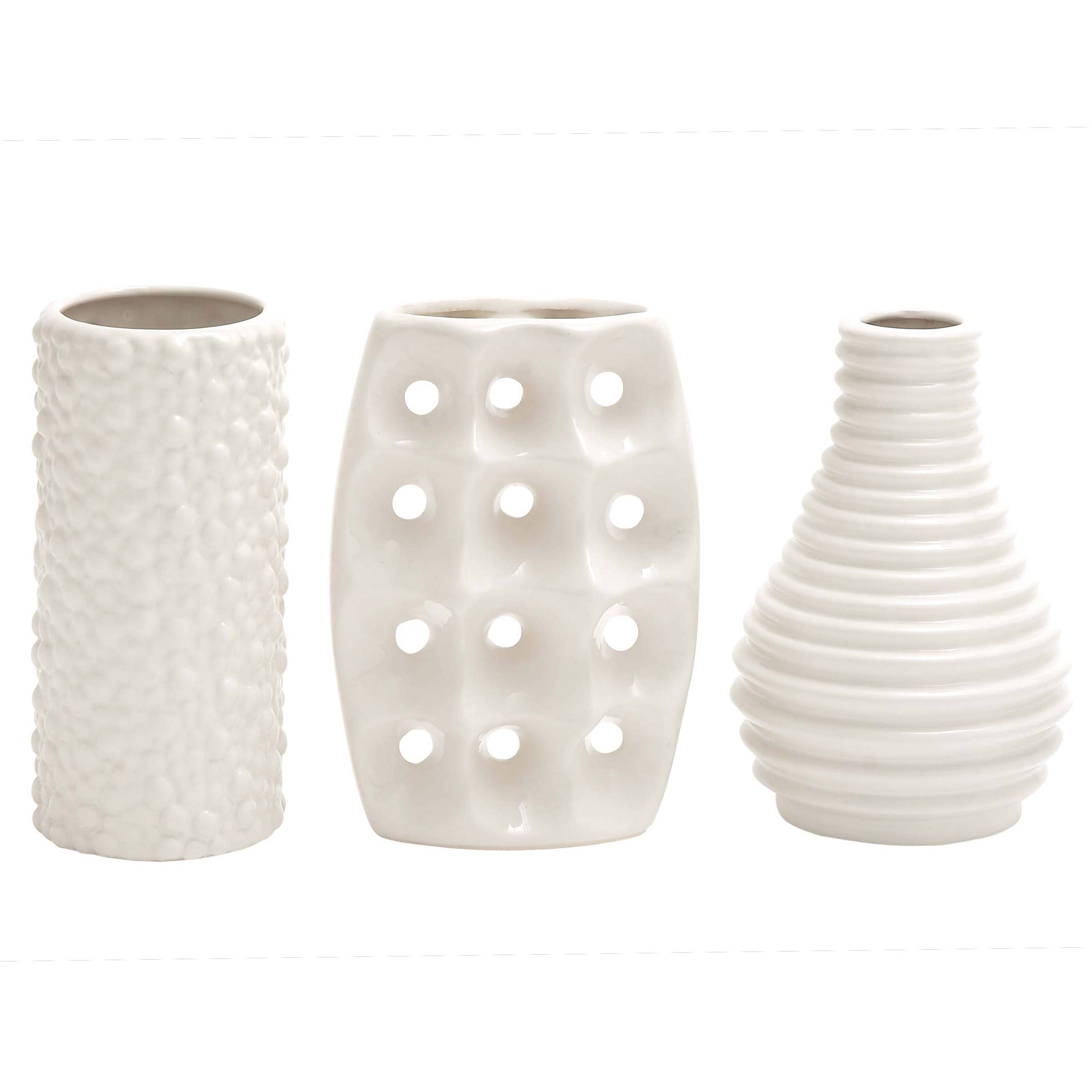 Modern White Ceramic Vase