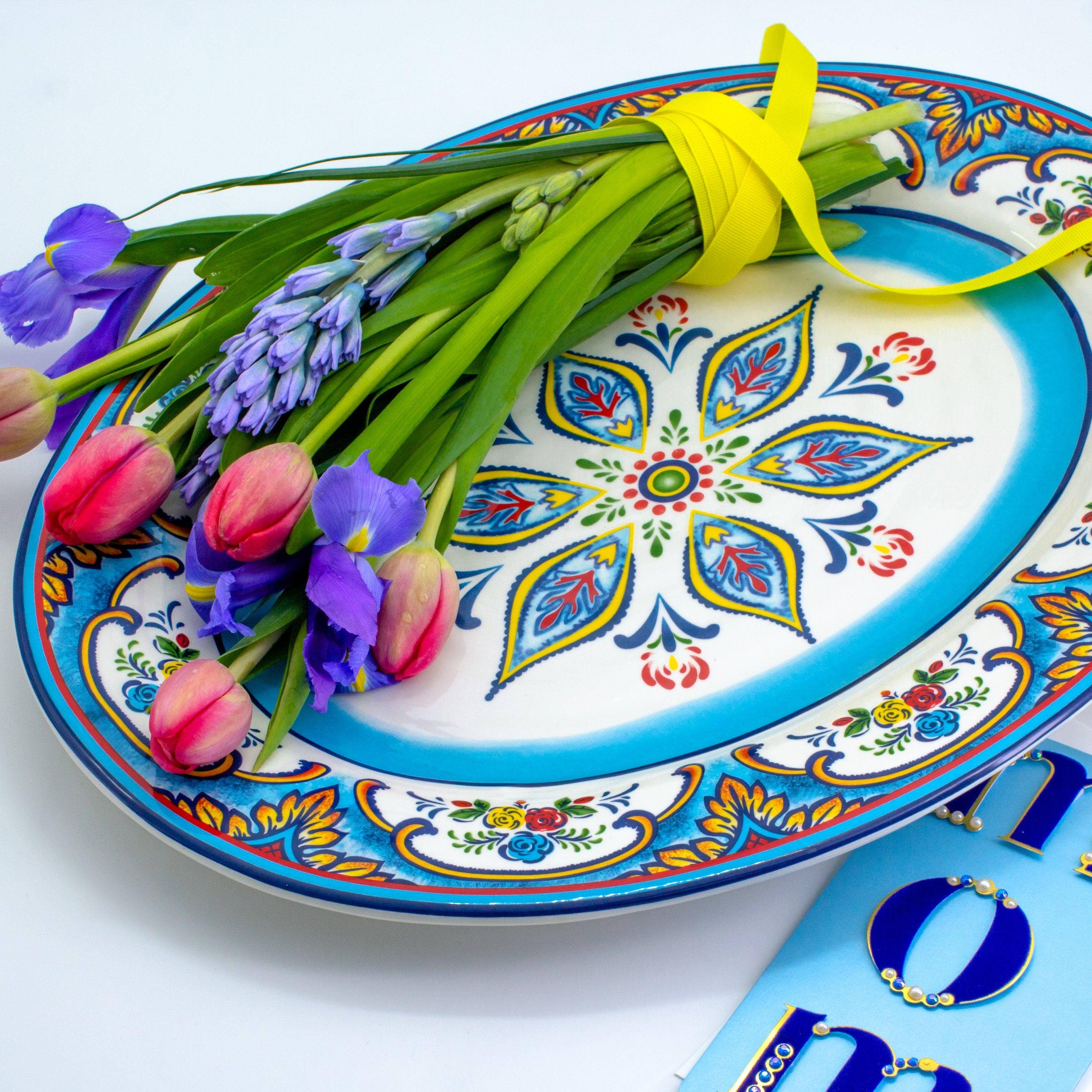 Zanzibar Oval Platter