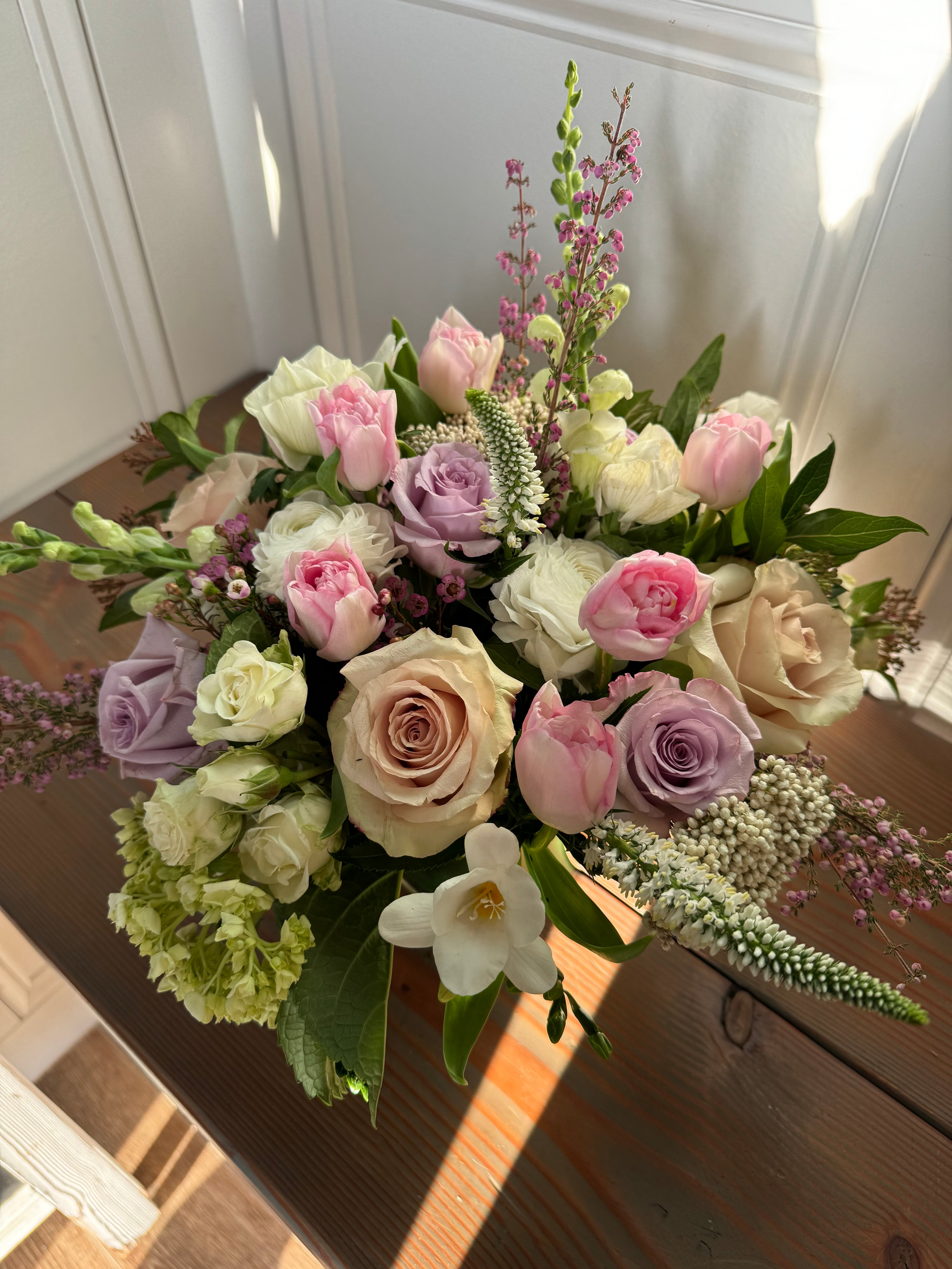 Arrangement in Vase: Petite Cylinder