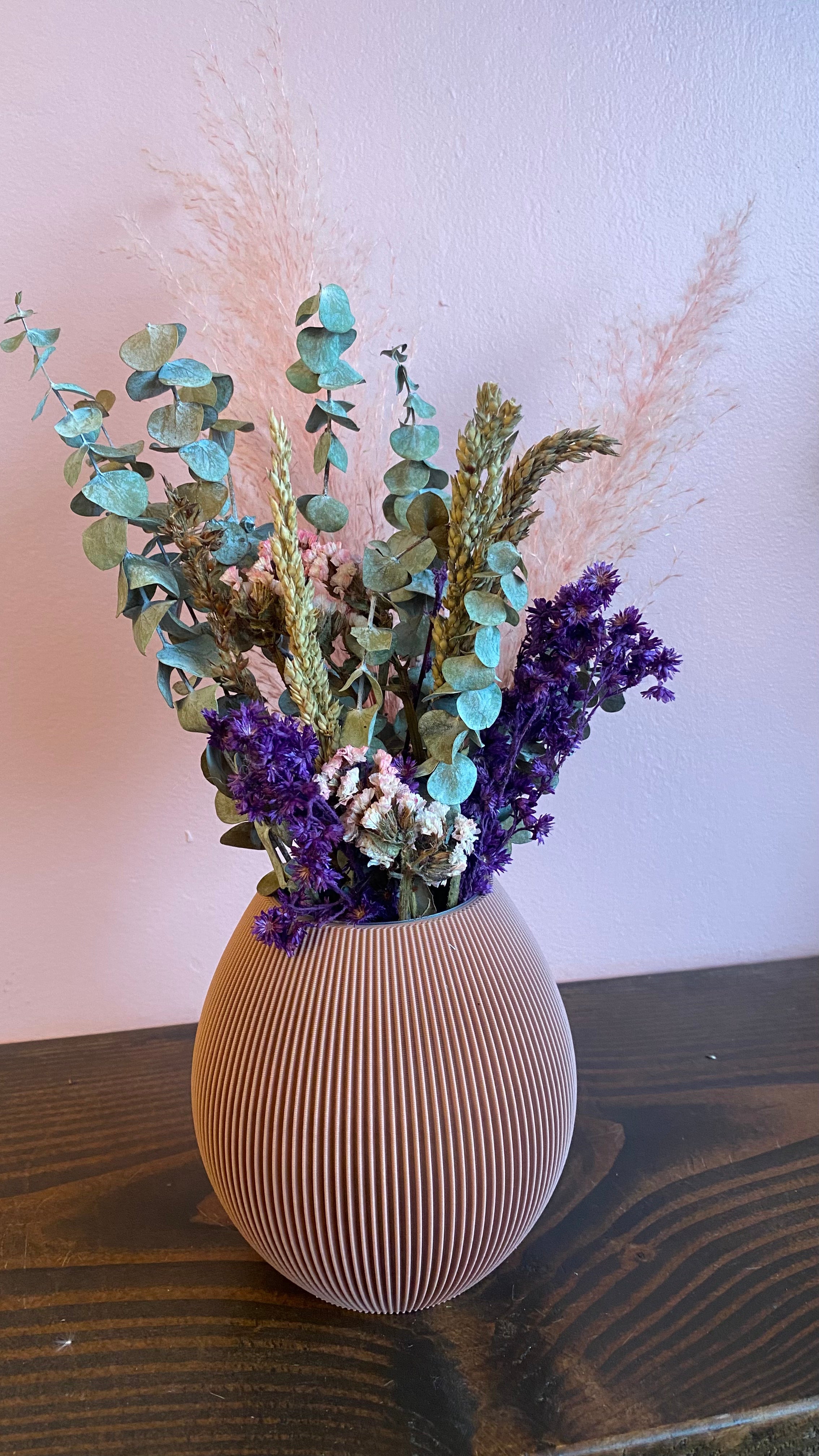Dried Flowers in Vase