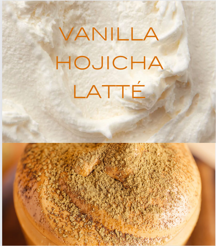 VANILLA HOJICHA LATTE Iced/Hot