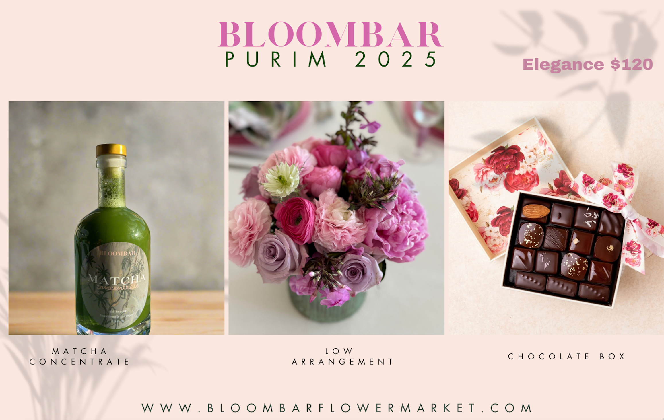 Purim: Mishloach Manot/ BLOOMBAR ELEGANCE