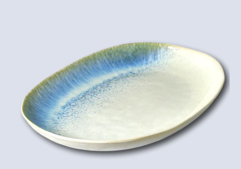 Carmel Sky Centerpiece Tray