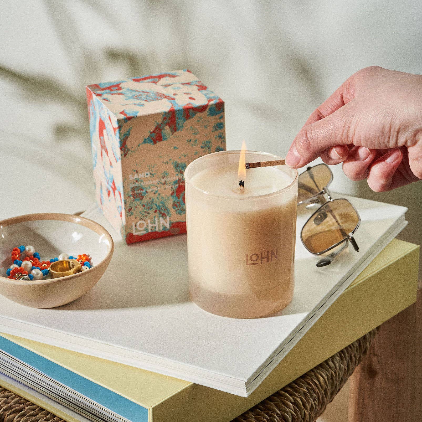 LOHN Candle - SAND Copal & Palo Santo