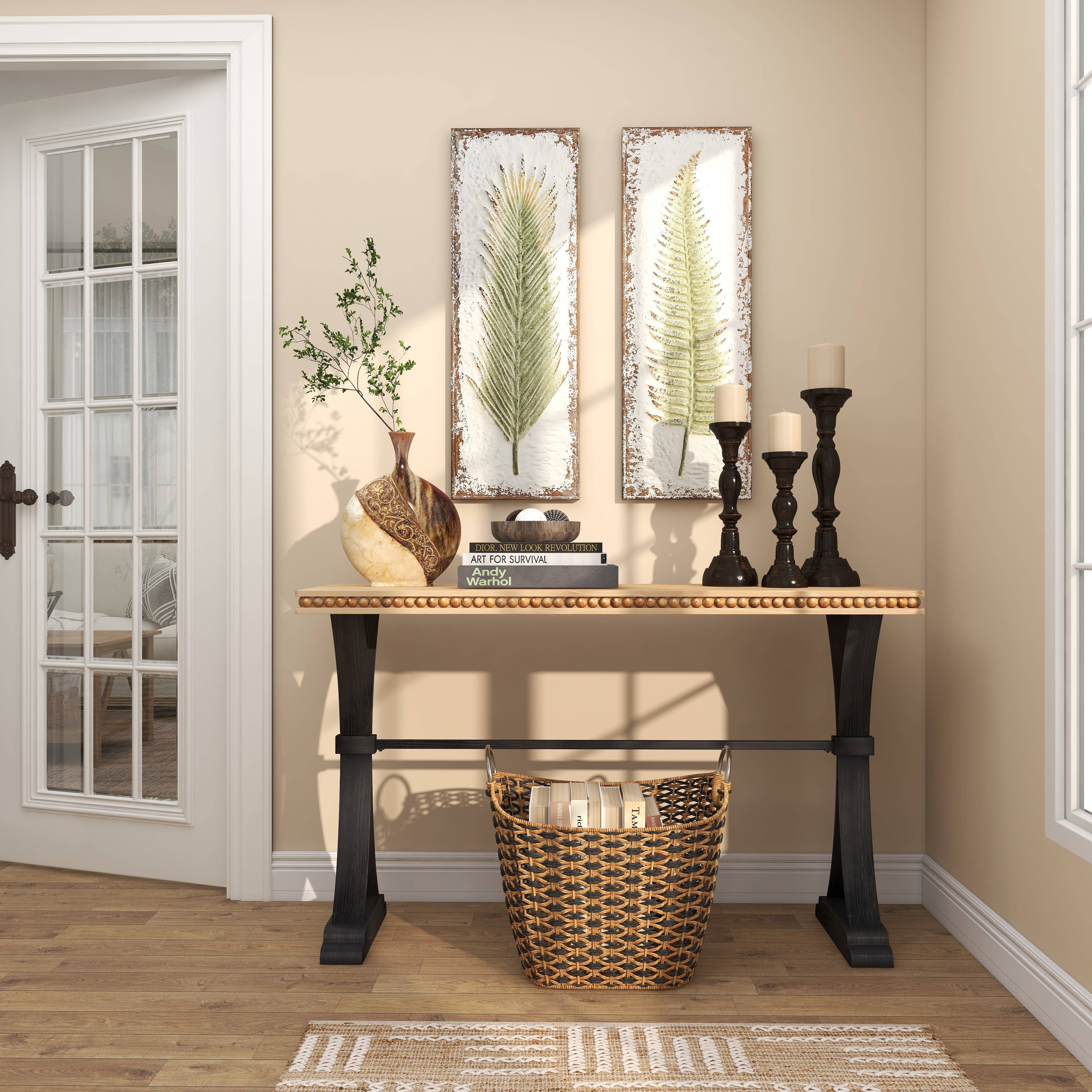 Traditional Brown Ceramic Vase'