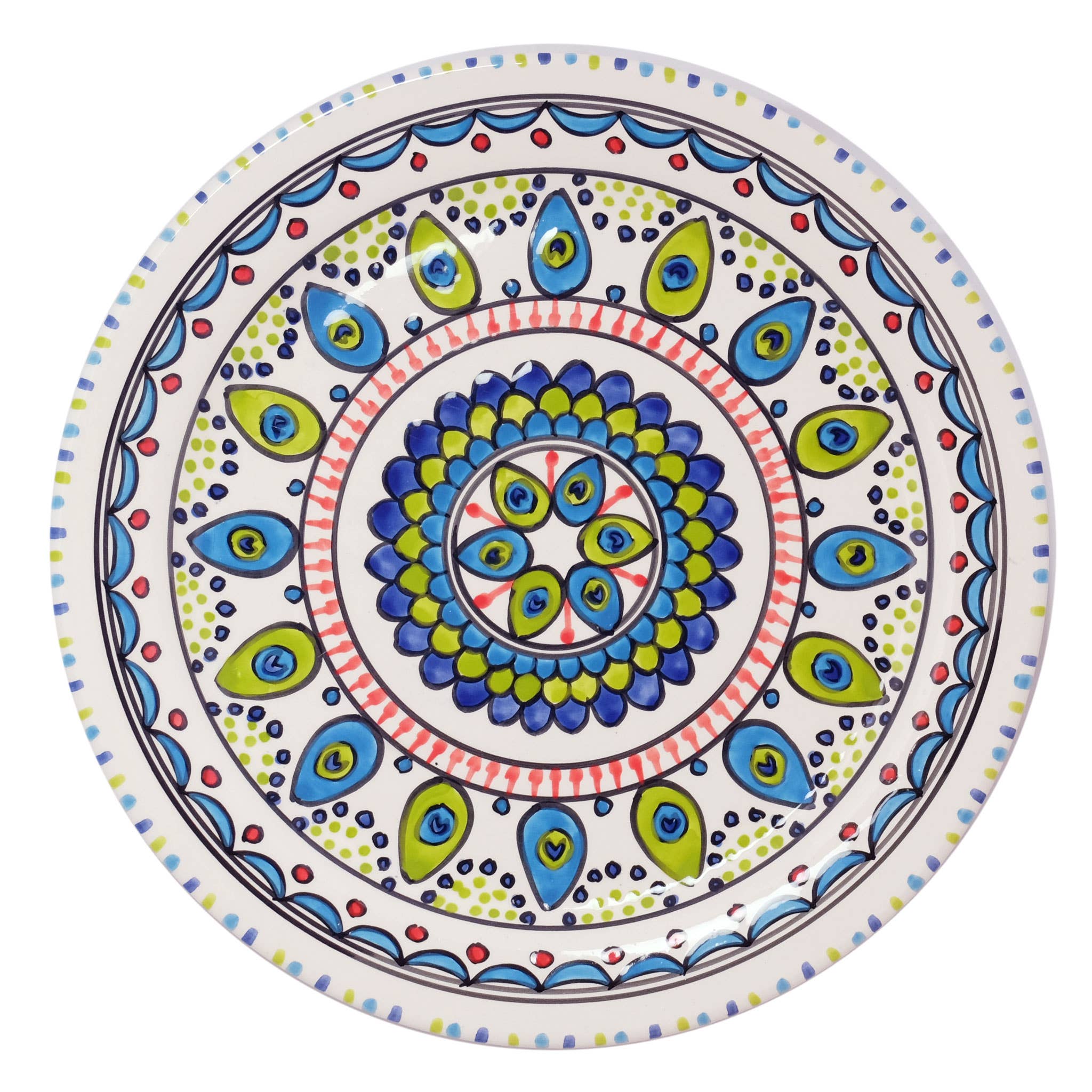 Pavo Round Platter
