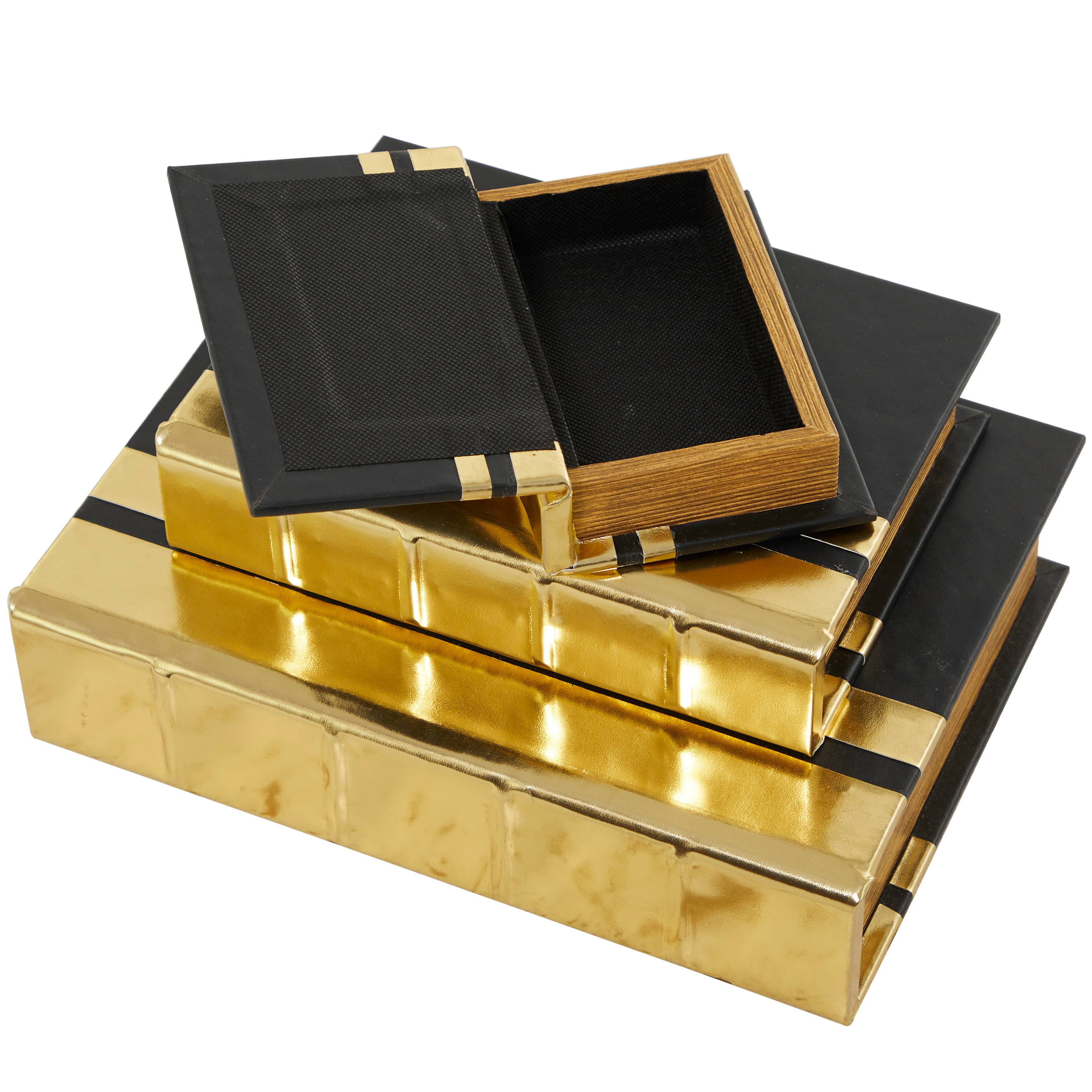 Glam Gold Faux Leather Box Set: Gold