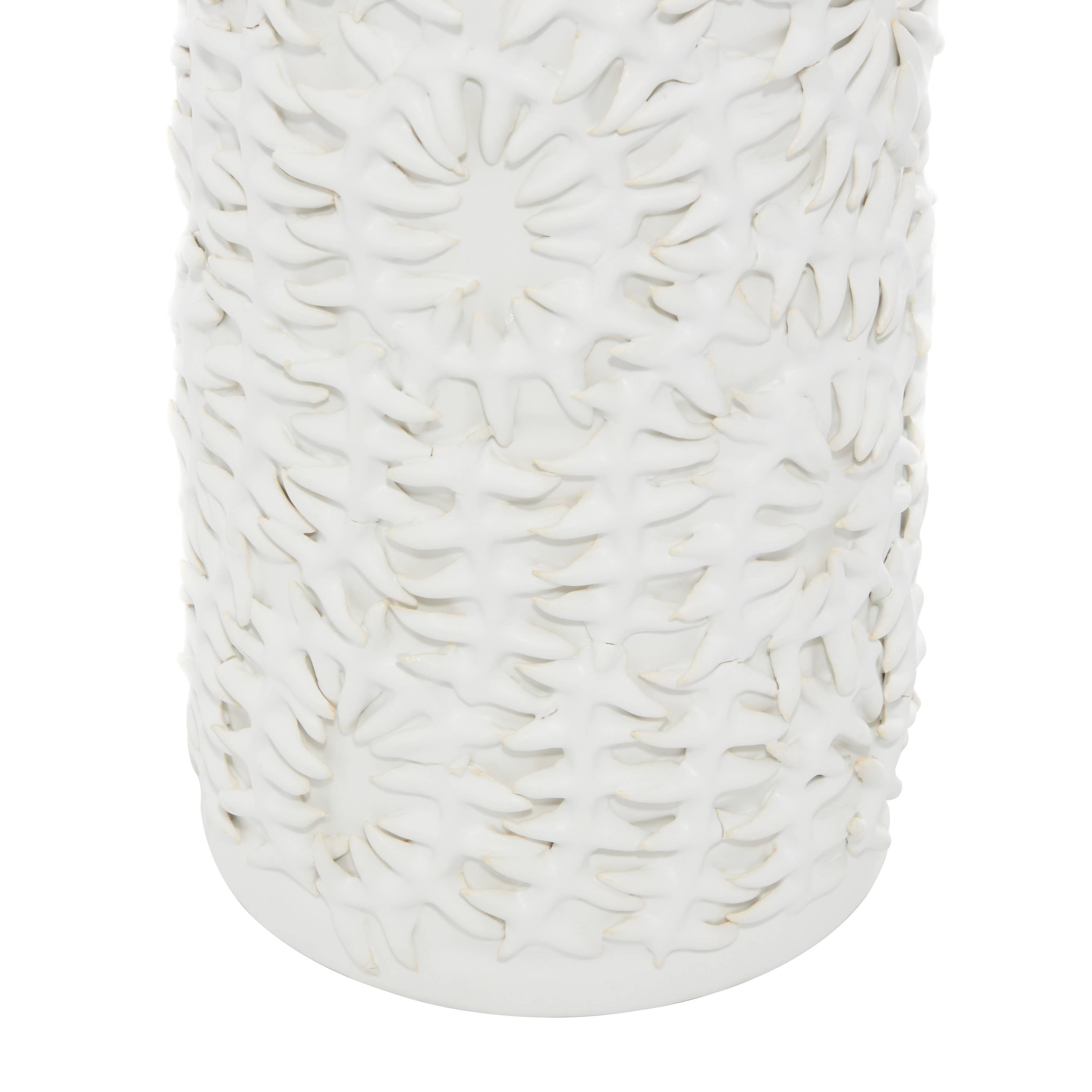 Contemporary White Ceramic Vase