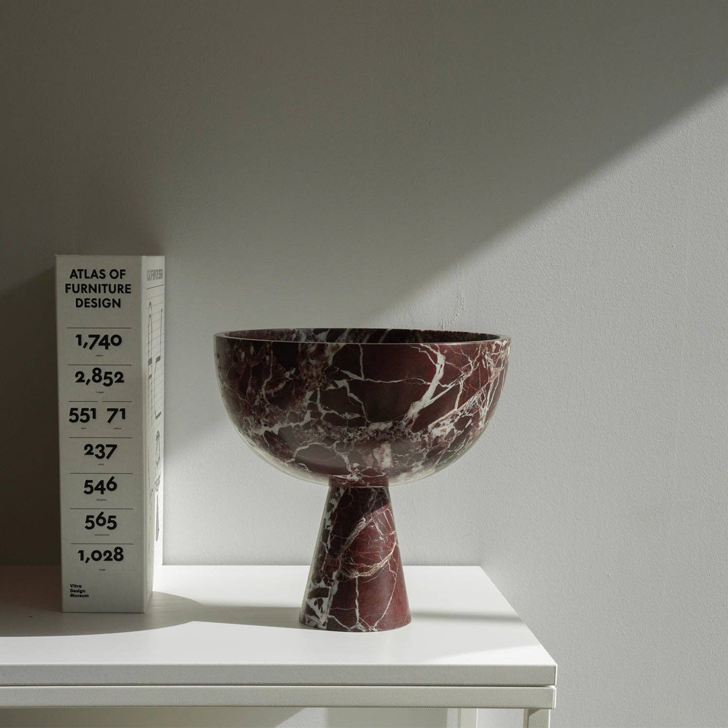 Marble Pedestal Bowl