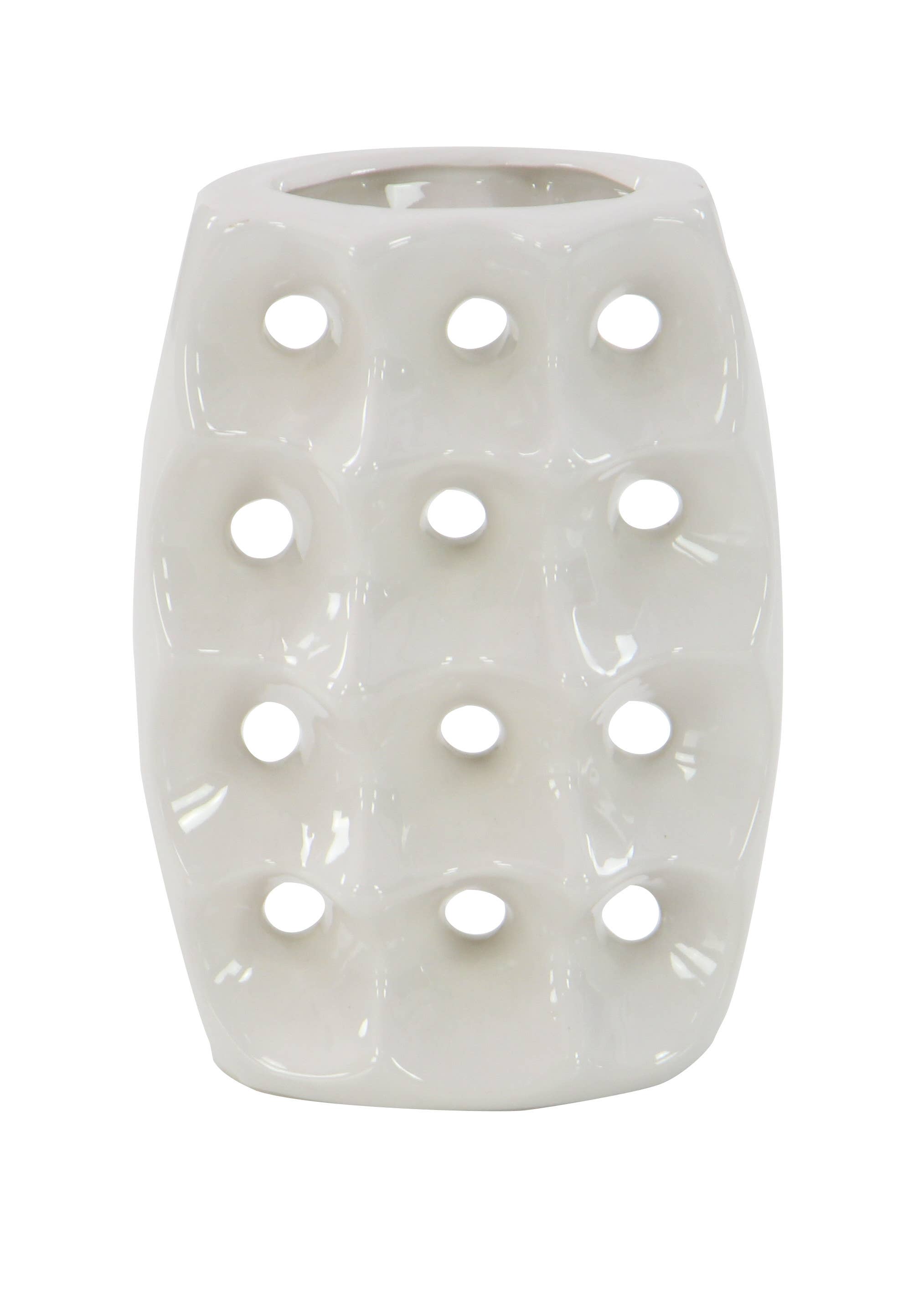 Modern White Ceramic Vase