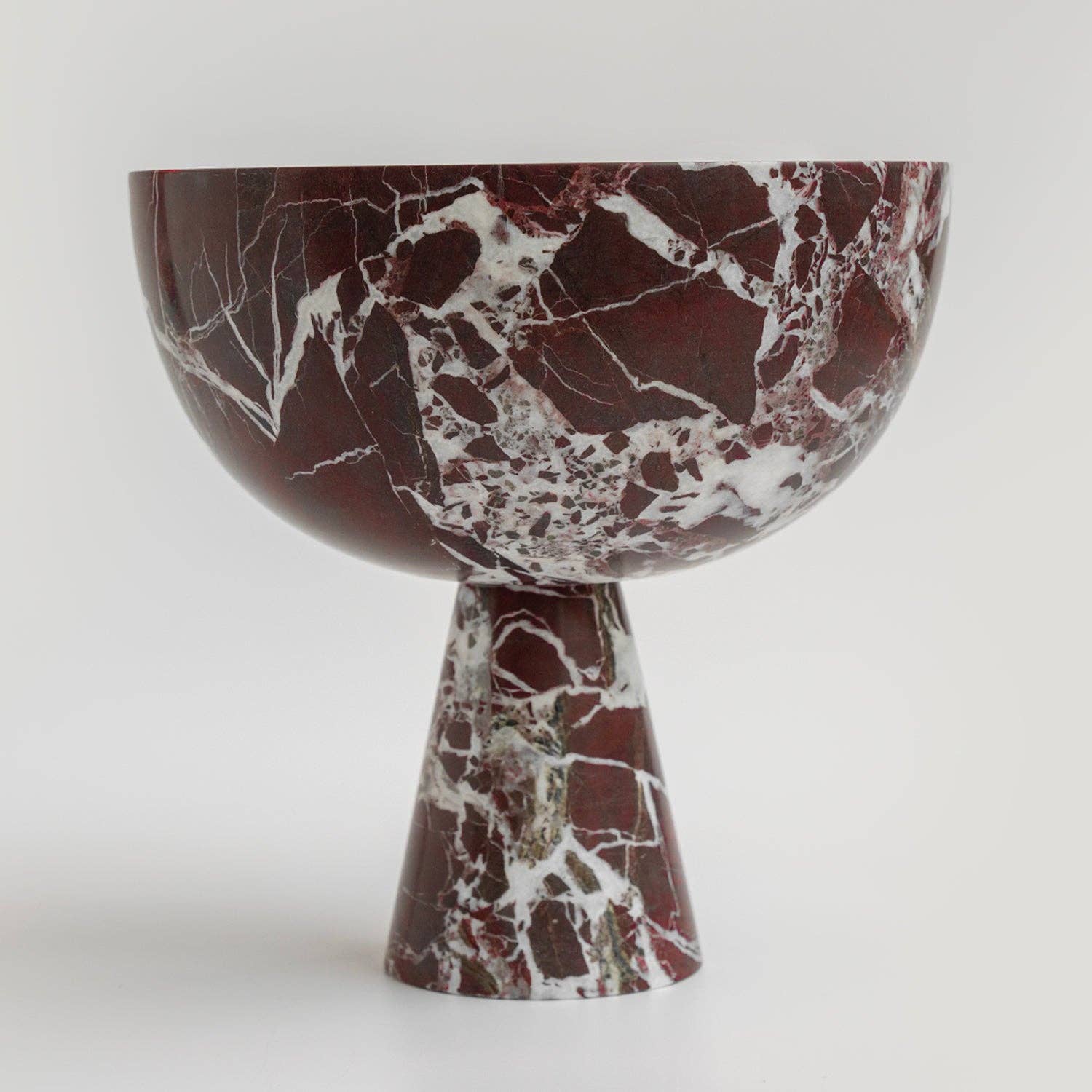 Marble Pedestal Bowl