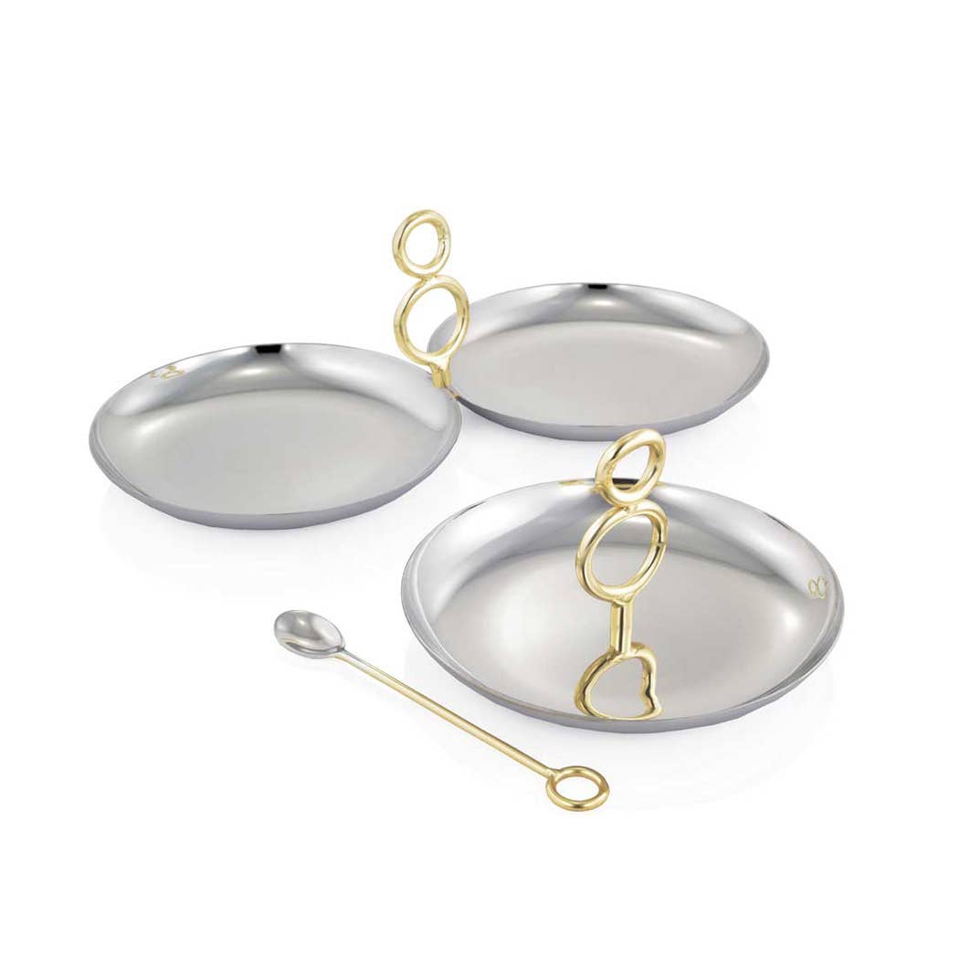 Hoop Canape Server Small