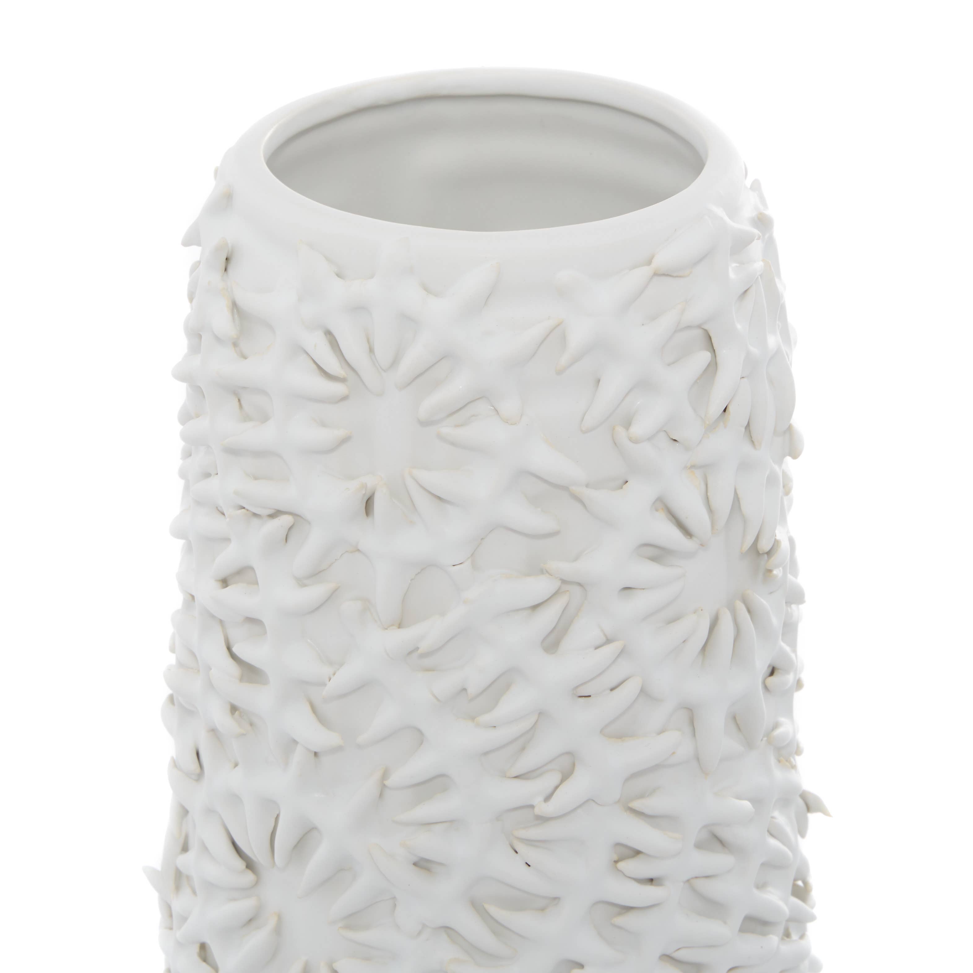 Contemporary White Ceramic Vase