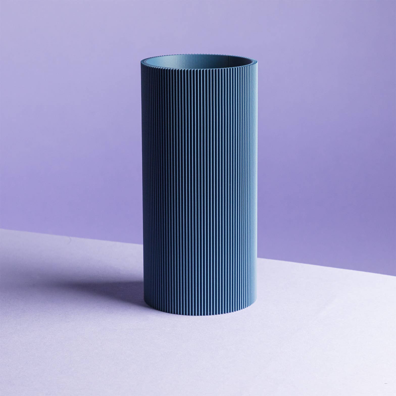 GERADE | M | 20cm| 3D-Druck | navy