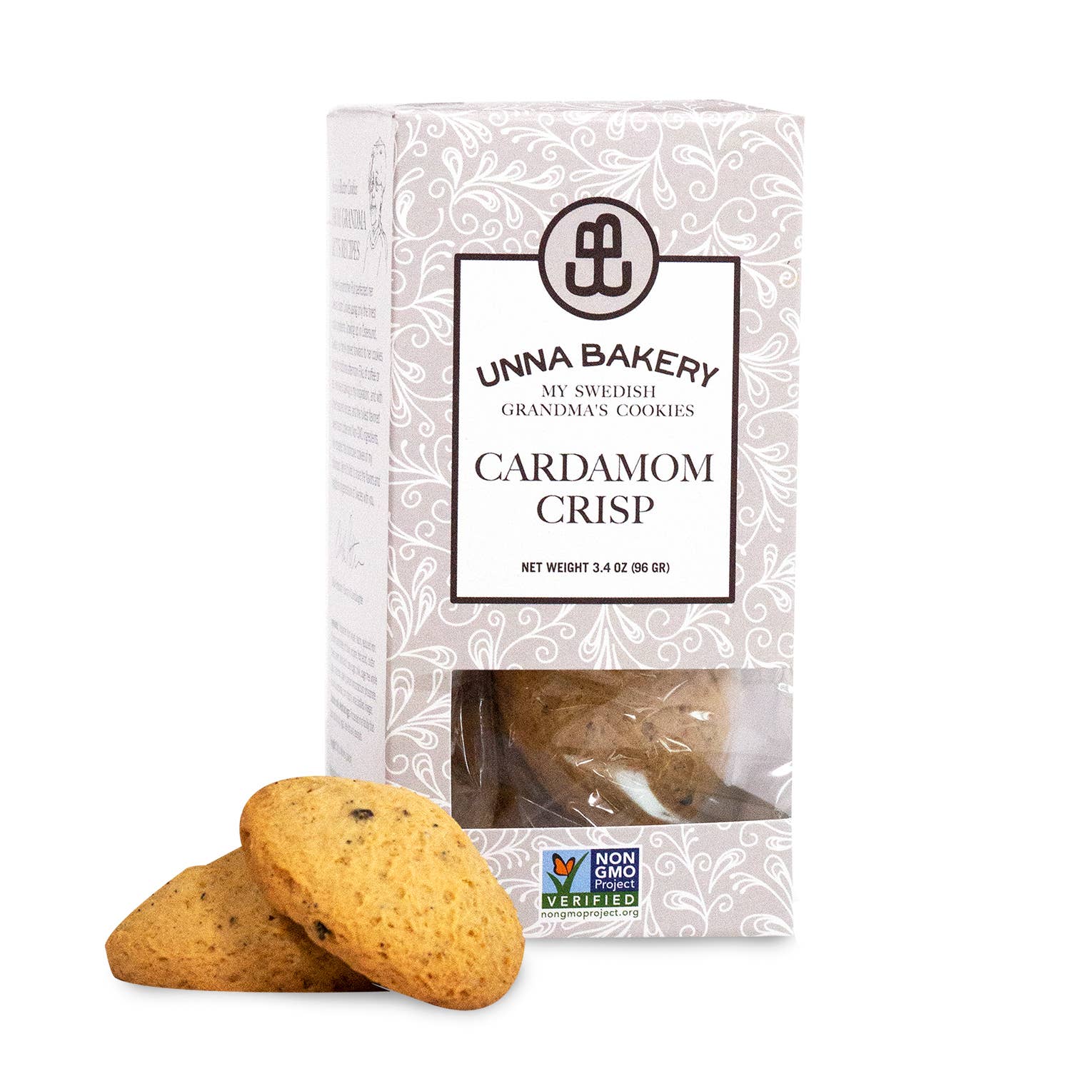 Cardamom Crisp Butter Cookie Box, perfect snack/treat!