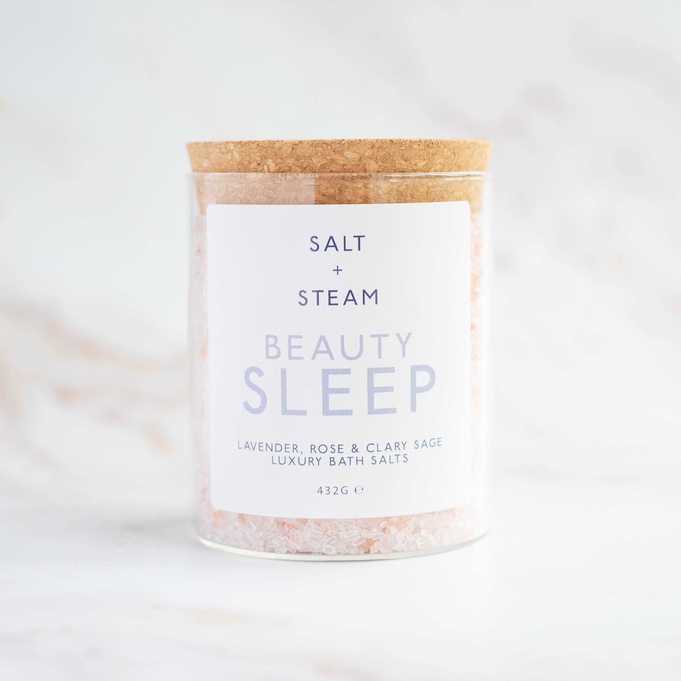 Beauty Sleep - Lavender & Rose Bath Salts 80g & 432g