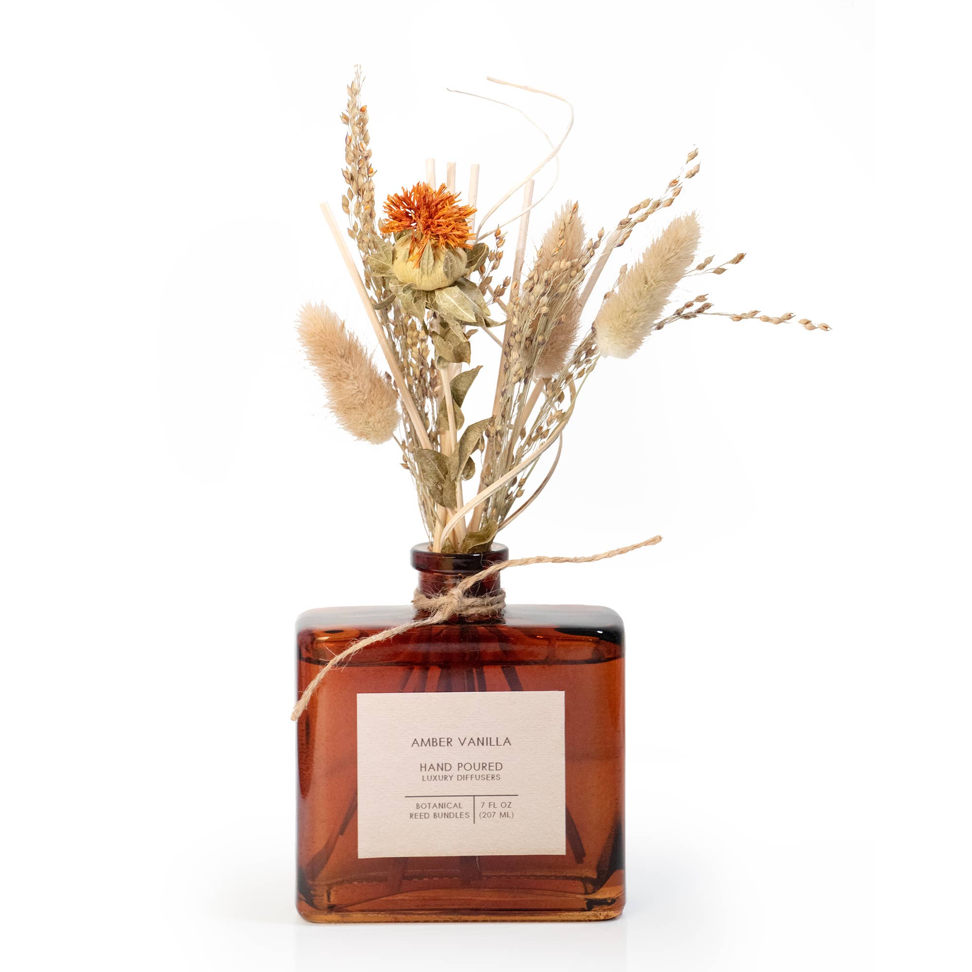 Amber Vanilla Bouquet Reed Bundle Fragrance Diffuser