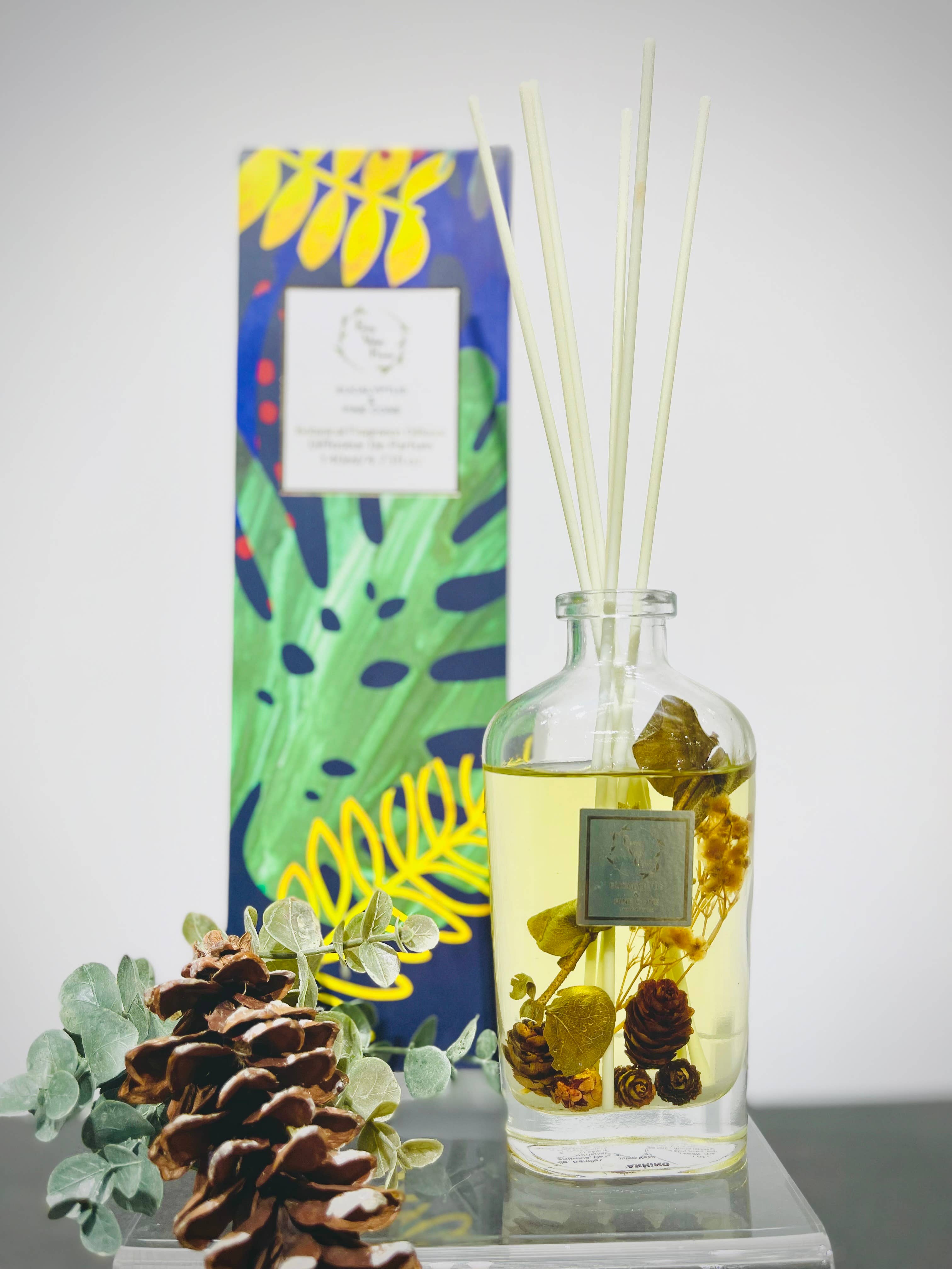 Botanical Reed Diffuser - Eucalyptus & Pine Cone