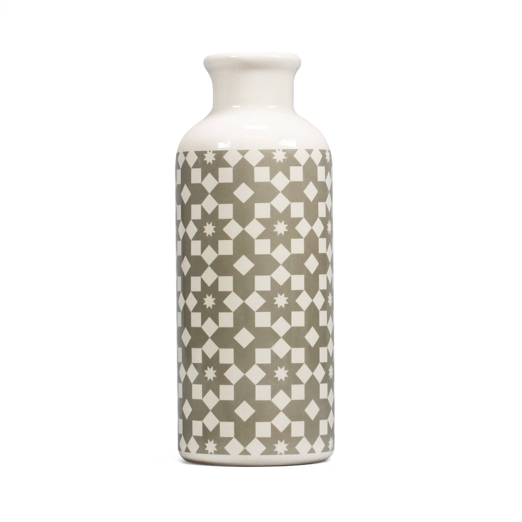 Vase Tall - Shruti (grey)