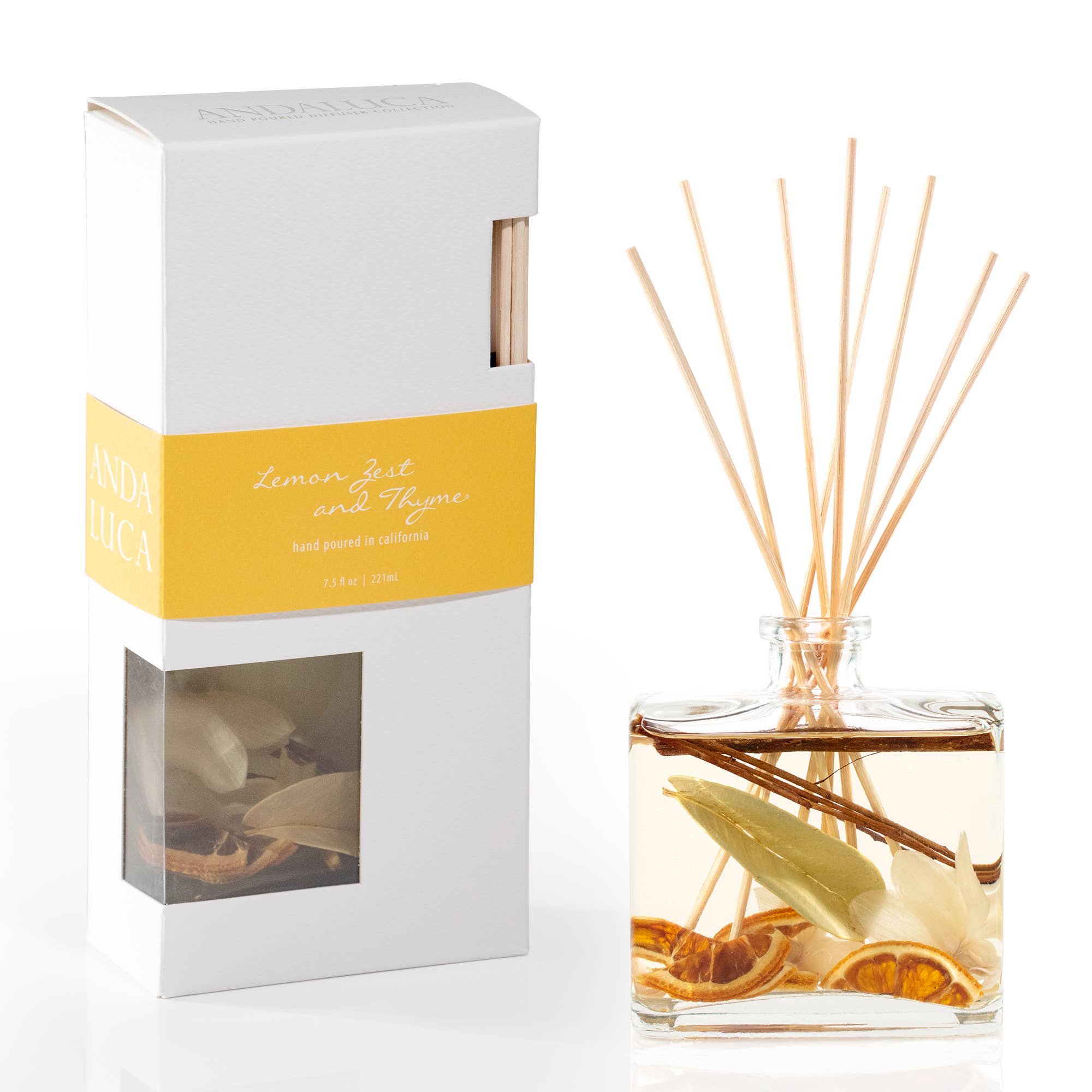 Lemon Zest and Thyme Botanical Reed Diffuser