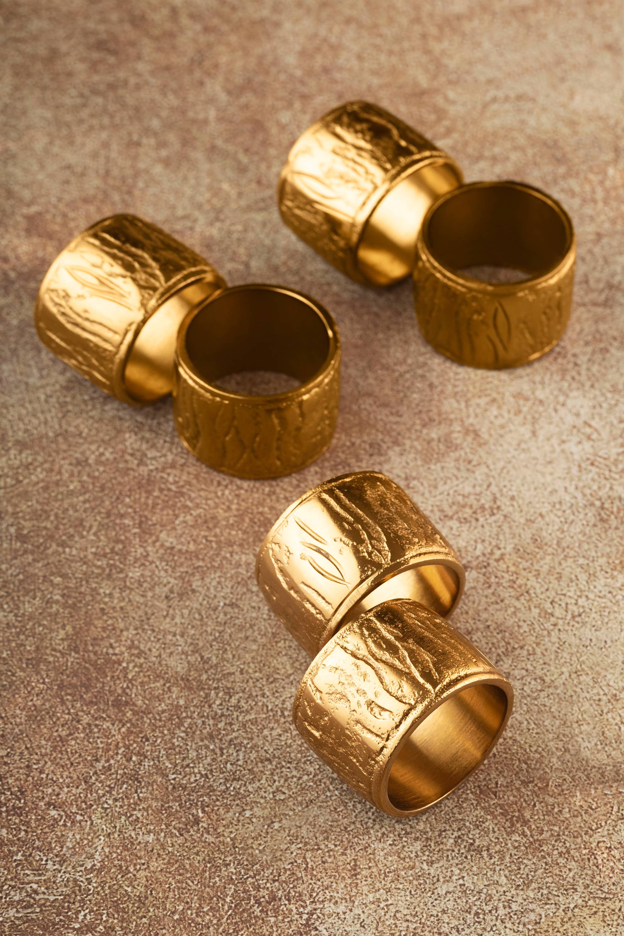 Daani Napkin Rings; Set of 6
