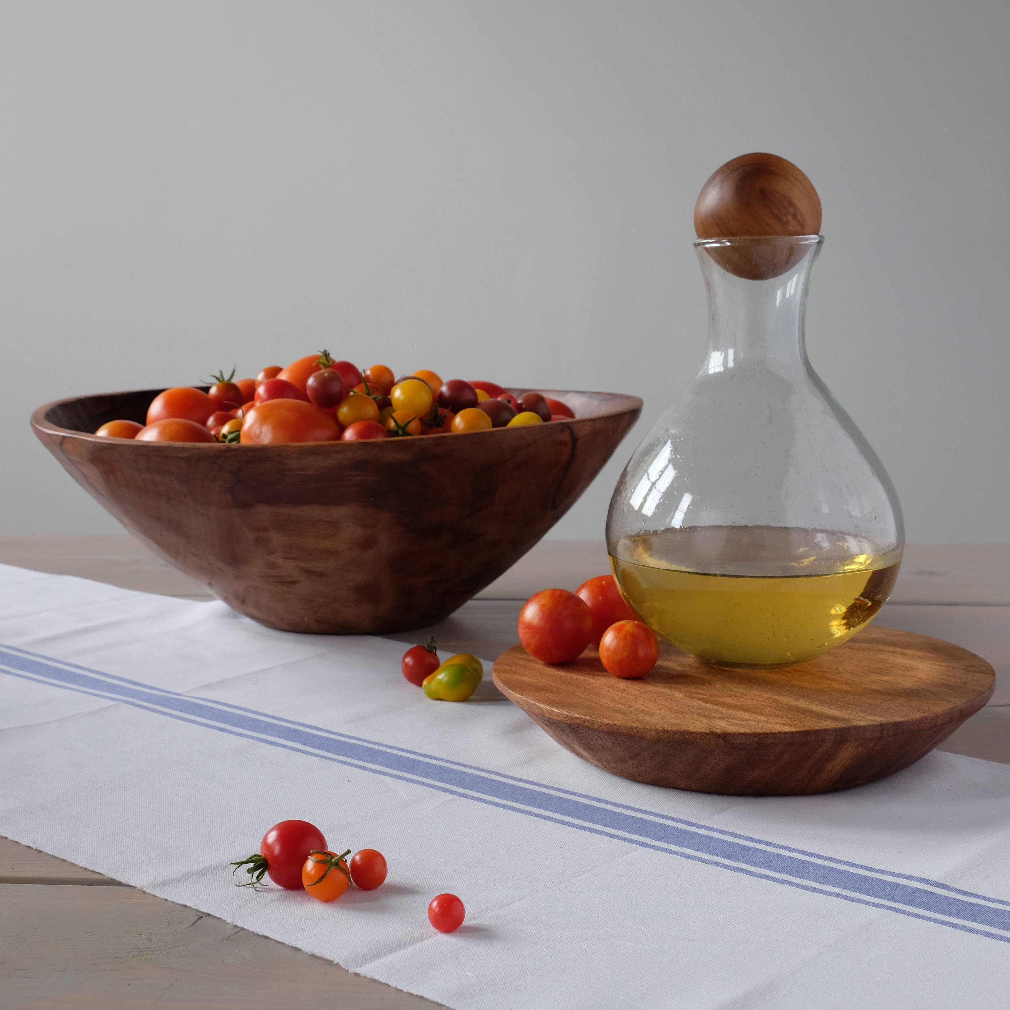 Roly Poly Large Decanter with Topper