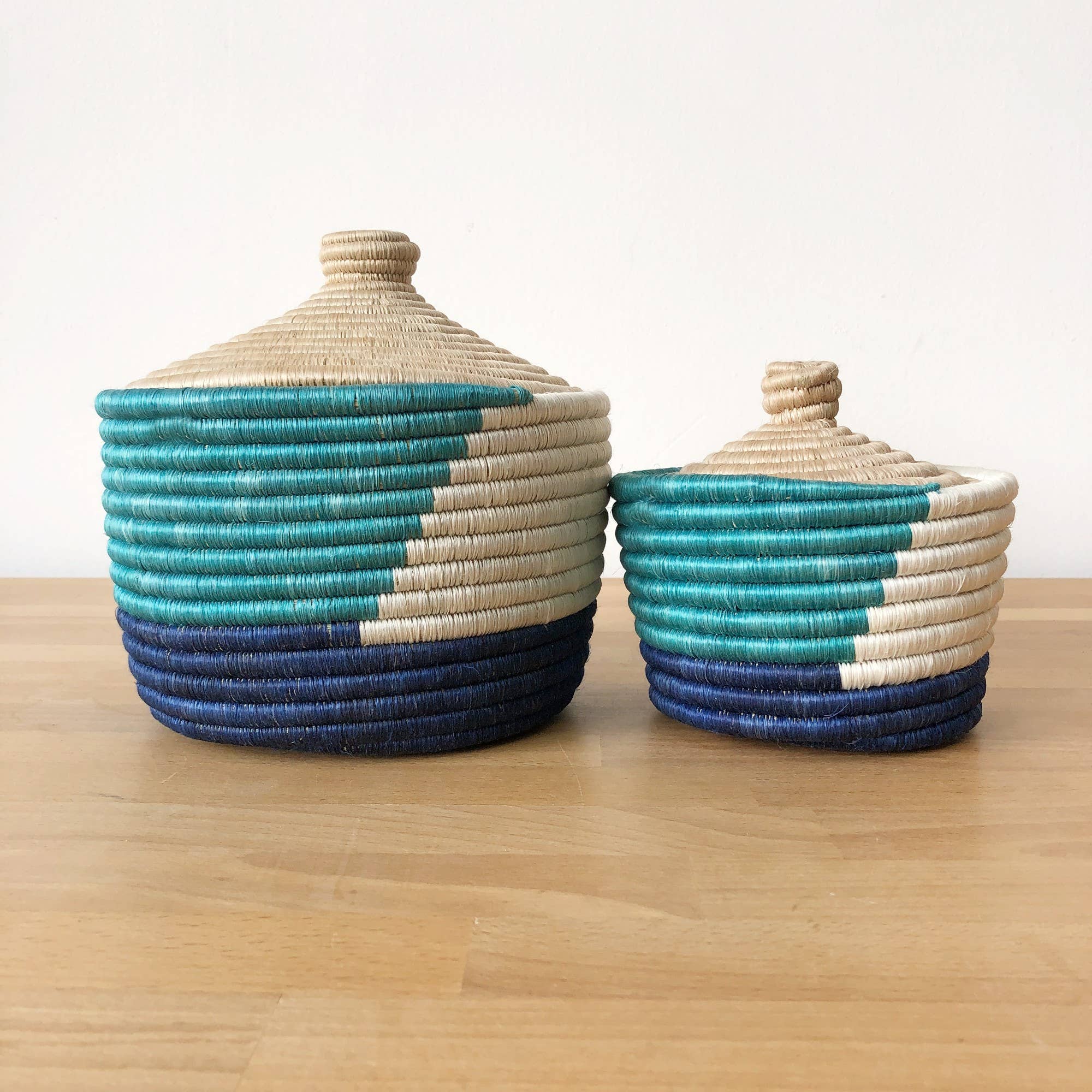 Muyumbu Lidded Basket (Set of 2)