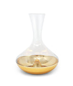 Decanter with Gold Dipped Bottom