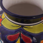 Novica Handmade Talavera Glory Ceramic Vase