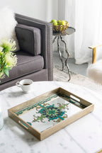 18x13x2" Opulent Baroque Mirror Tray