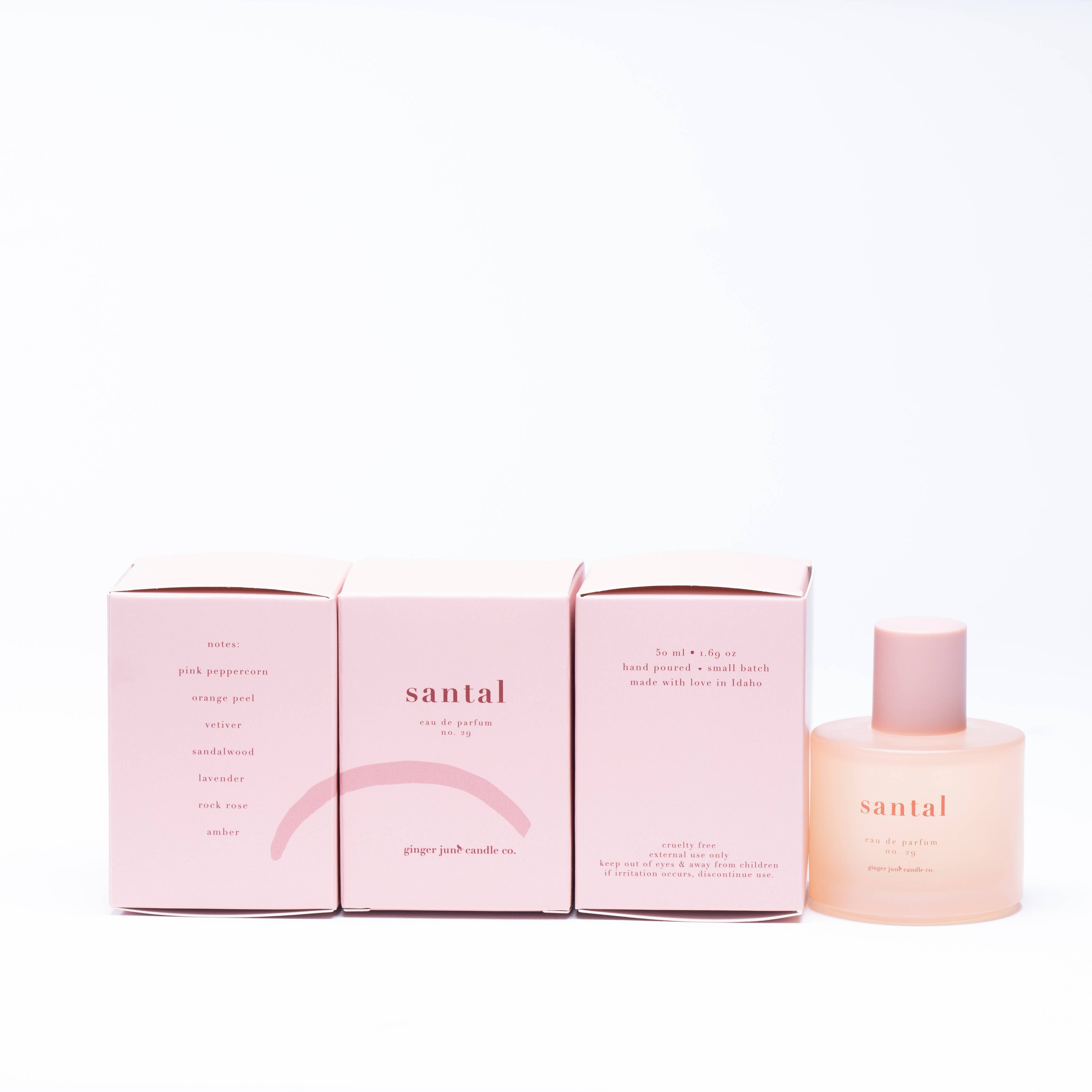 Organic alcohol eau de parfum • 17 scents • non toxic