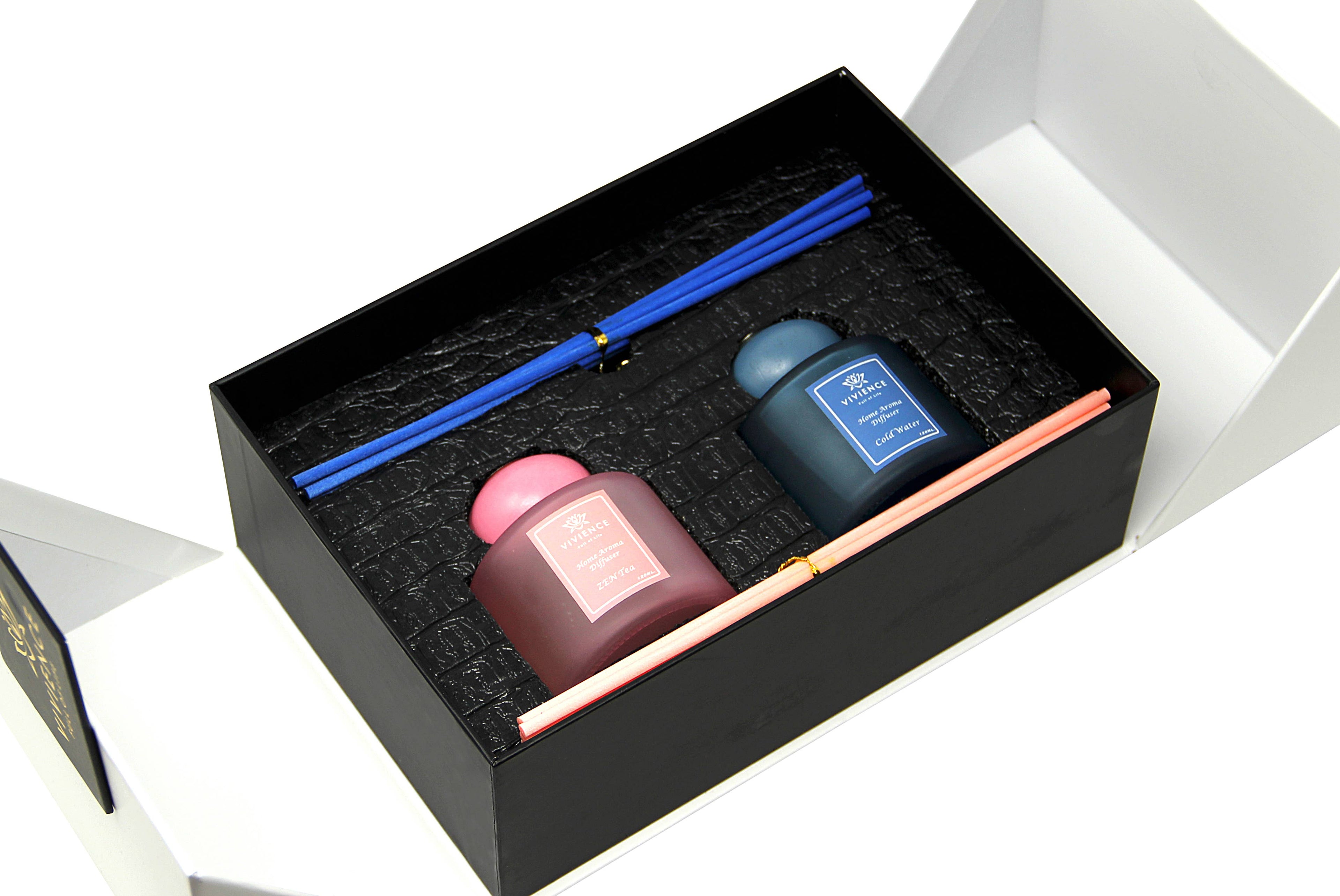 Set of 2 Diffusers - Blue, Pink