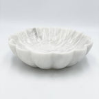 Hand-carved Bowl in Marble and Onyx: Multi-green Onyx, beige