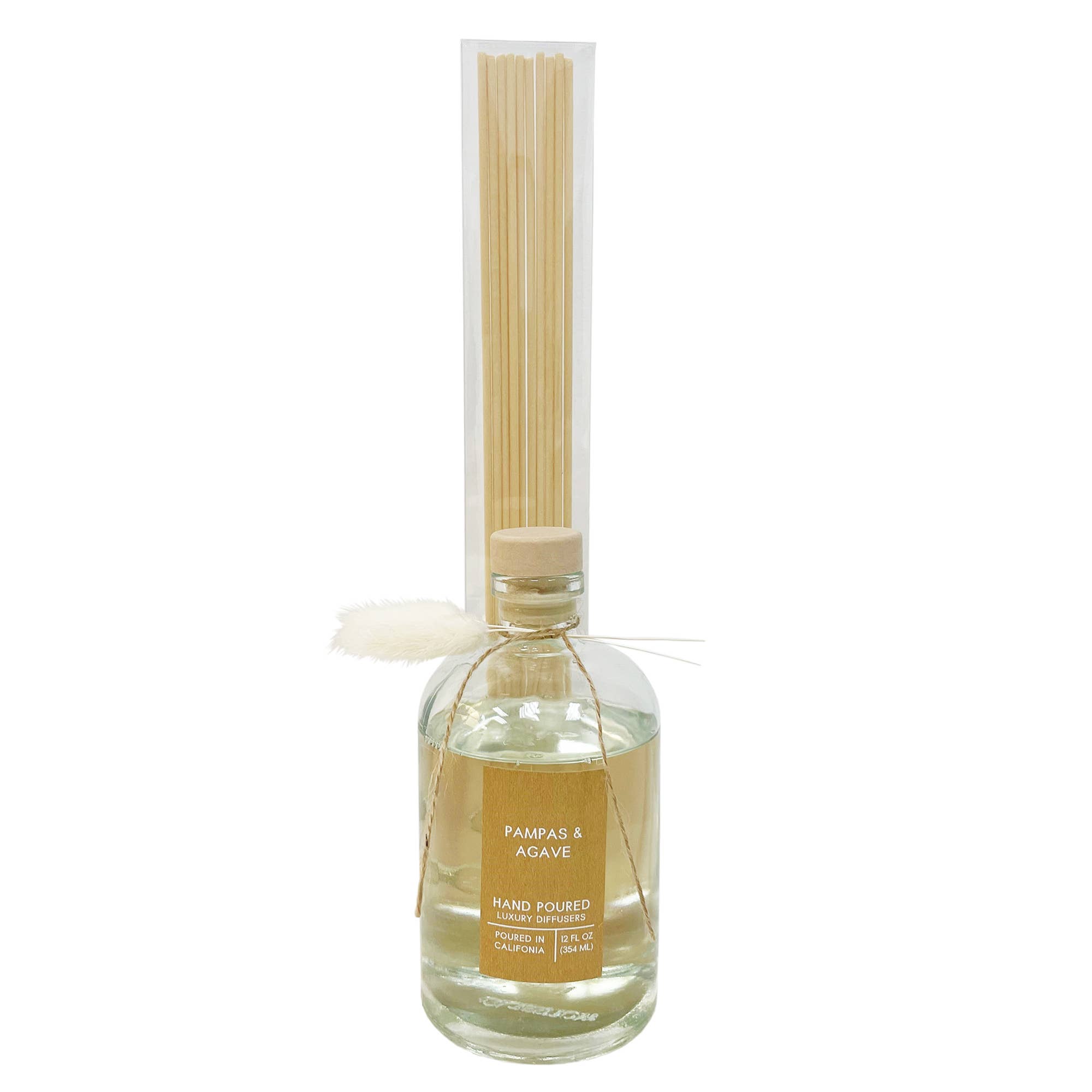 Pampas & Agave Botanical Tie Reed Diffuser